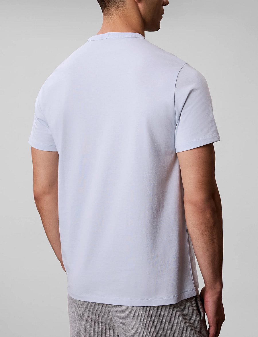 Calvin Klein - SCRIPT S/S CREW NECK - nattrøjer - plein air - 2
