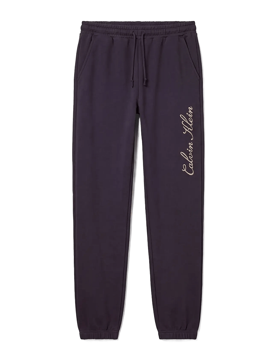 Calvin Klein - SCRIPT JOGGER - sweatpants - blue nights - 1