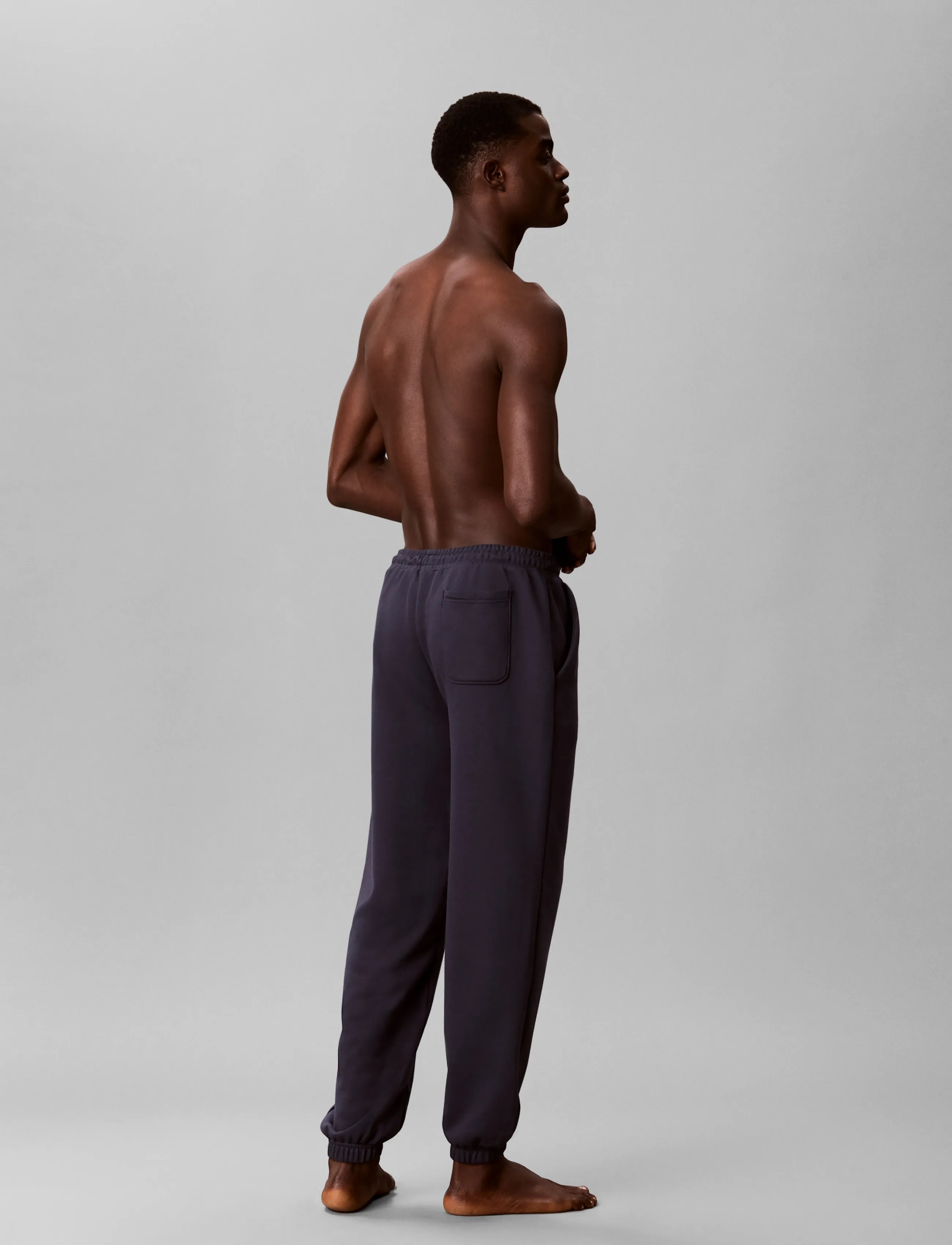 Calvin Klein - SCRIPT JOGGER - sweatpants - blue nights - 2