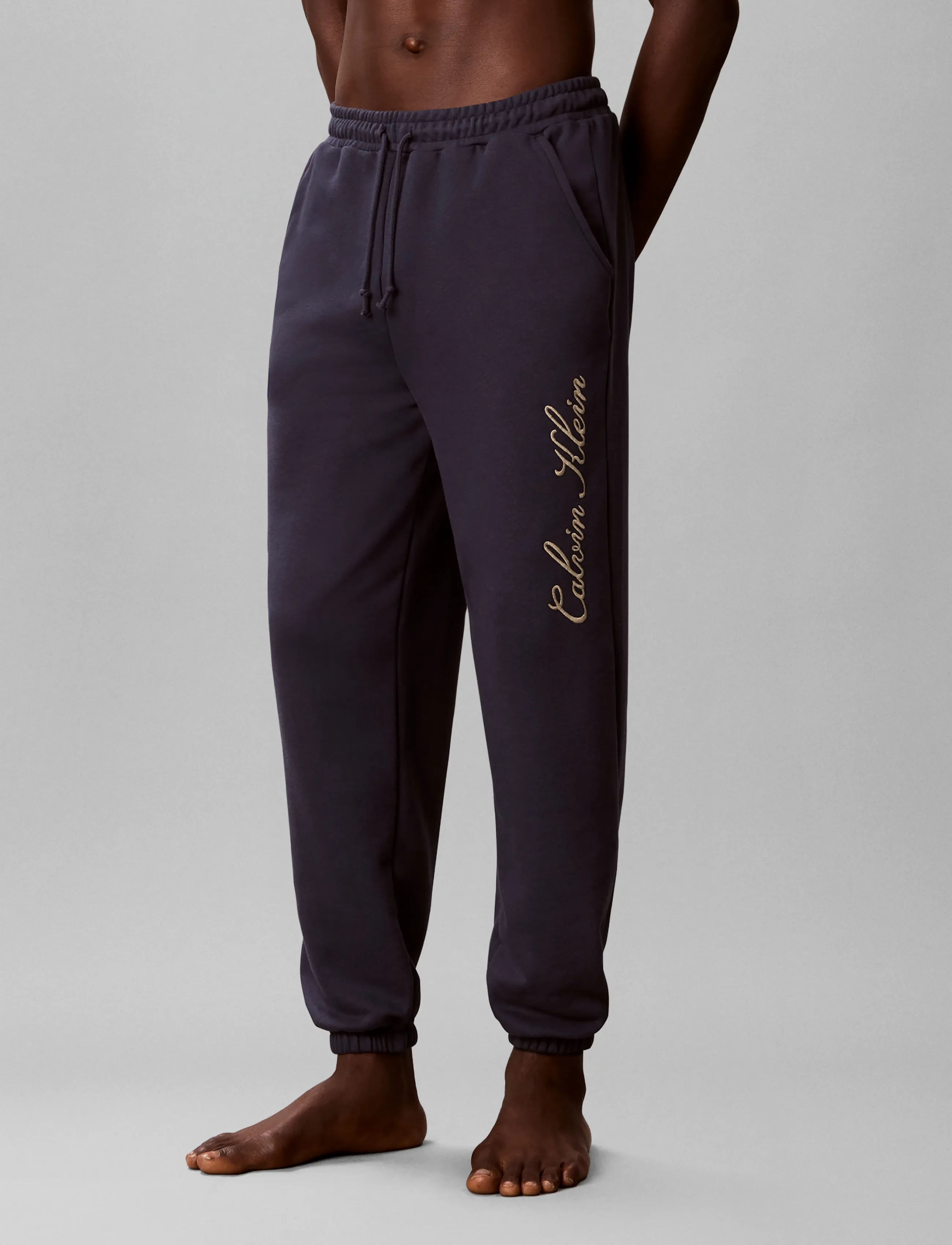 Calvin Klein - SCRIPT JOGGER - sweatpants - blue nights - 3