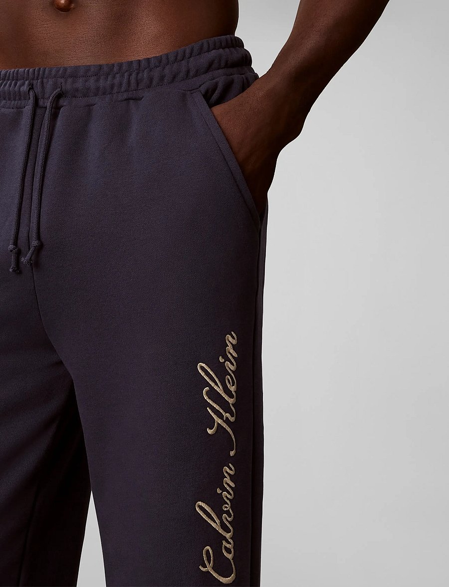 Calvin Klein - SCRIPT JOGGER - sweatpants - blue nights - 4