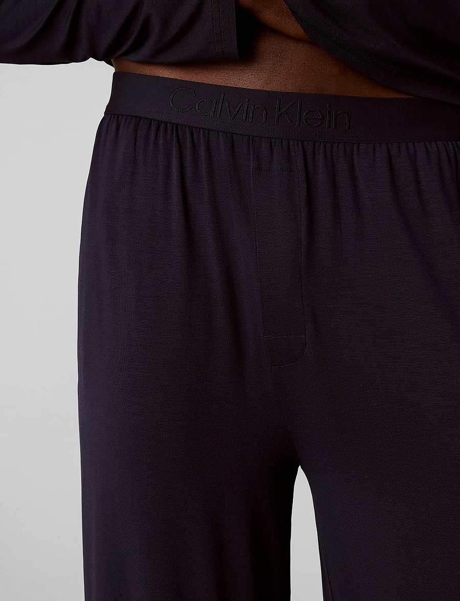 Calvin Klein - MODAL L/S PANT SET - pyjamasets - shoreline - 2