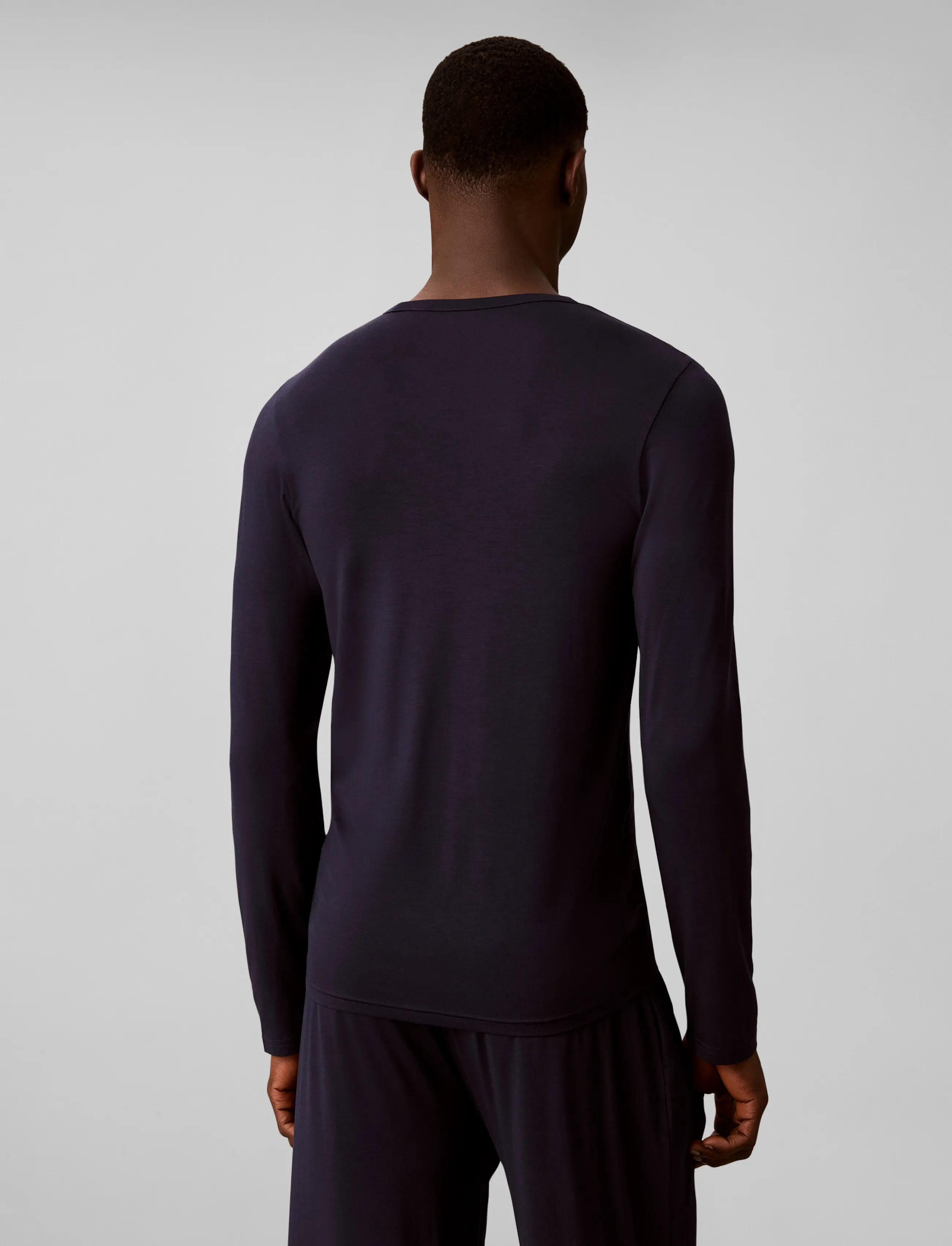 Calvin Klein - MODAL L/S PANT SET - pidžaamakomplektid - shoreline - 3