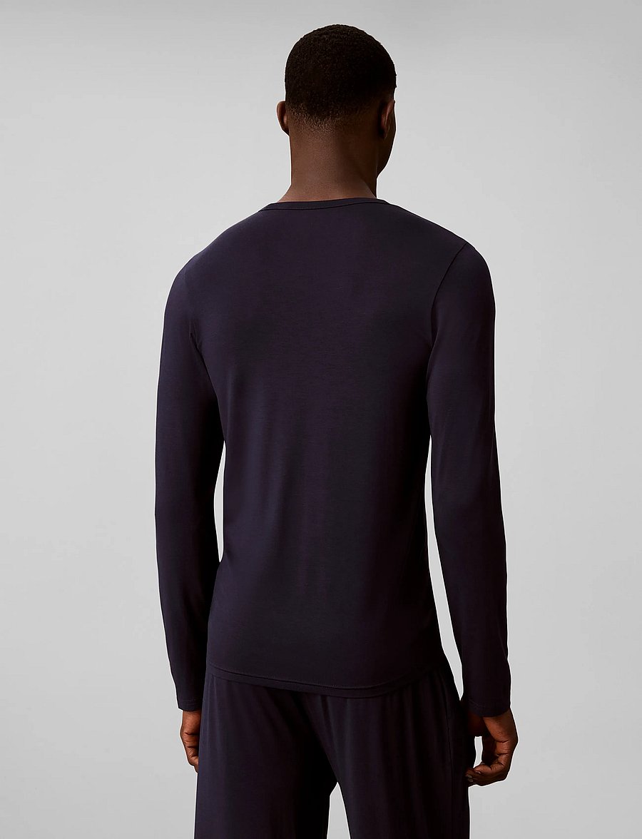 Calvin Klein - MODAL L/S PANT SET - pyjamasets - shoreline - 3
