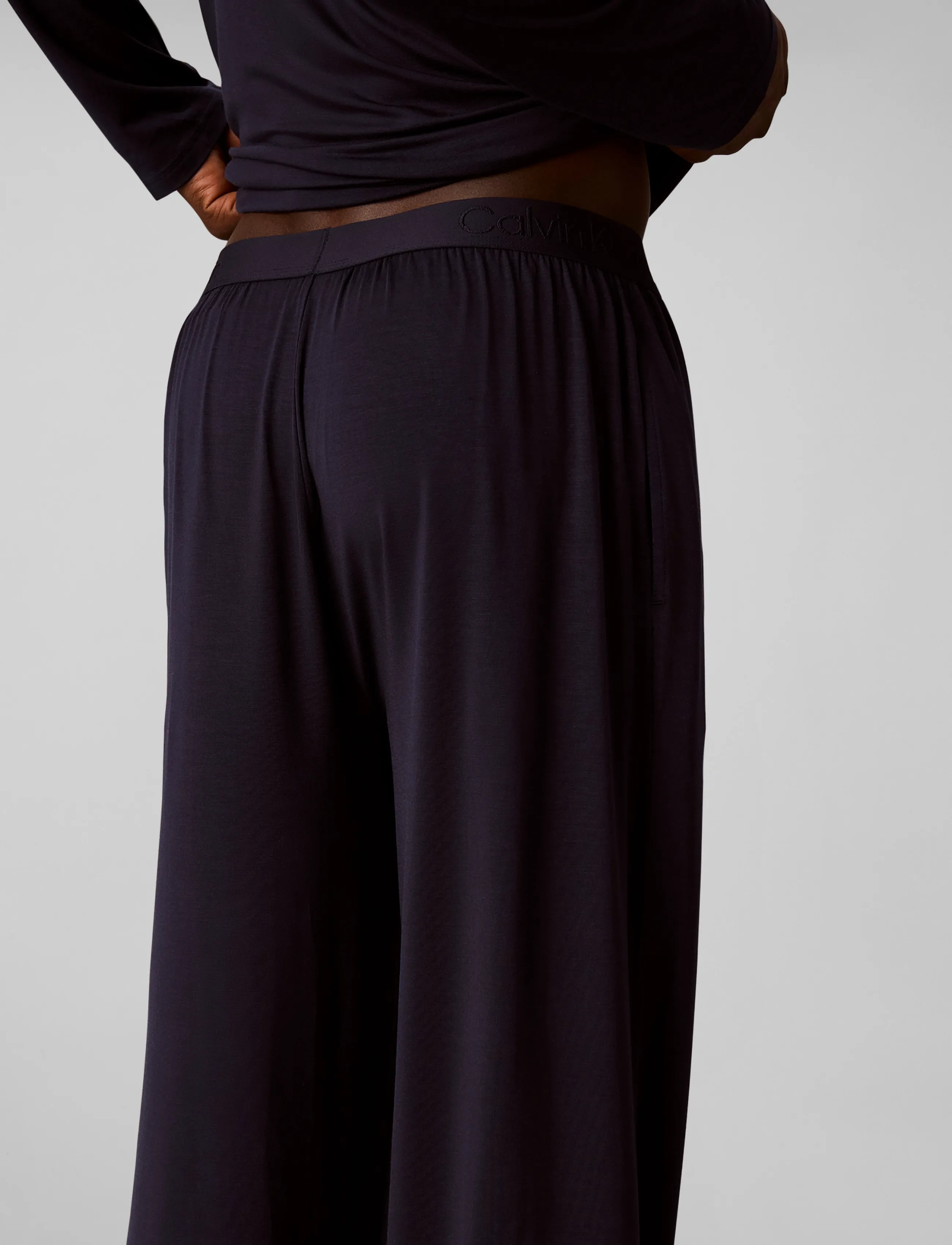 Calvin Klein - MODAL L/S PANT SET - pidžaamakomplektid - shoreline - 4