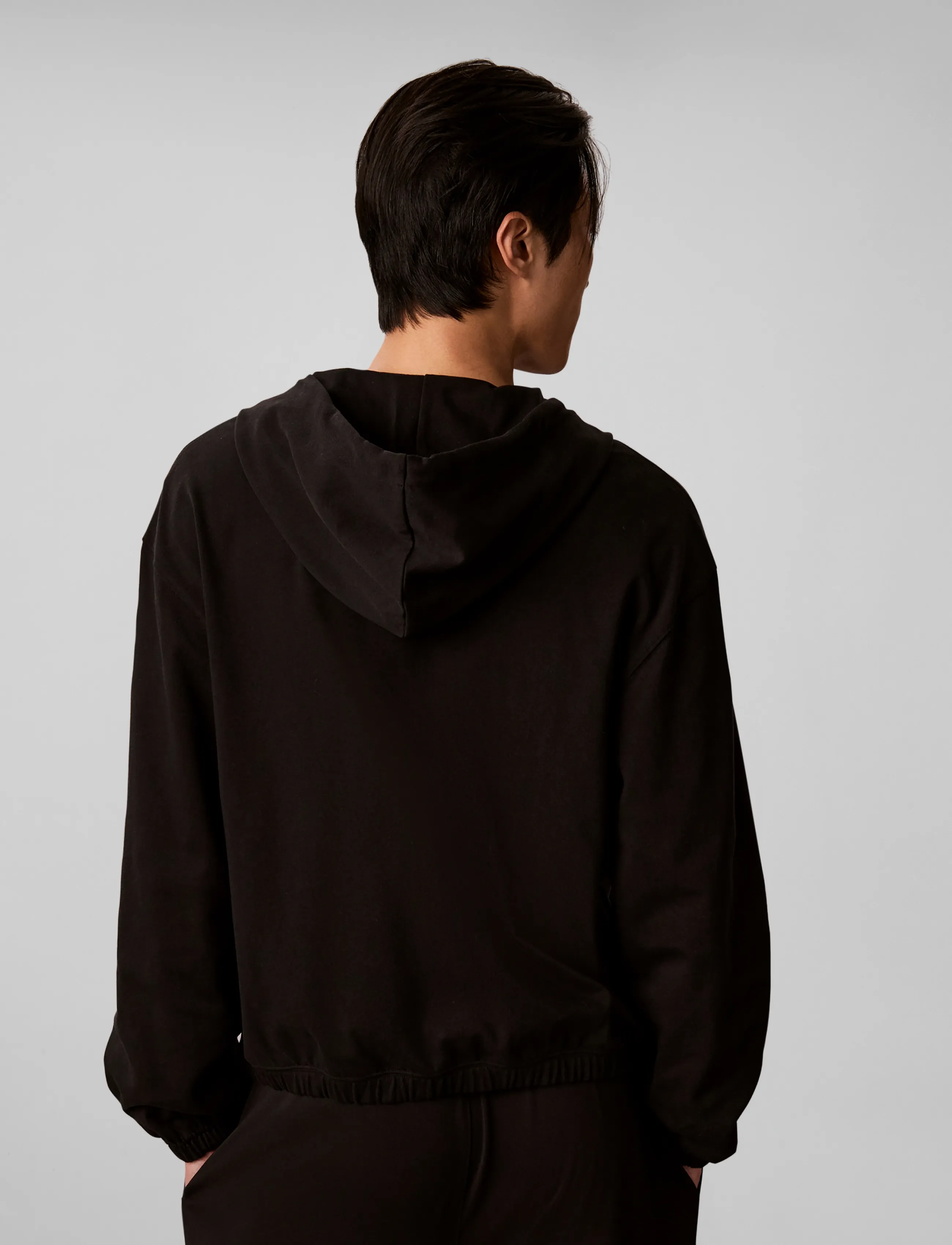Calvin Klein - ICON ESSNL L/S FULL ZIP HOODIE - black - 2