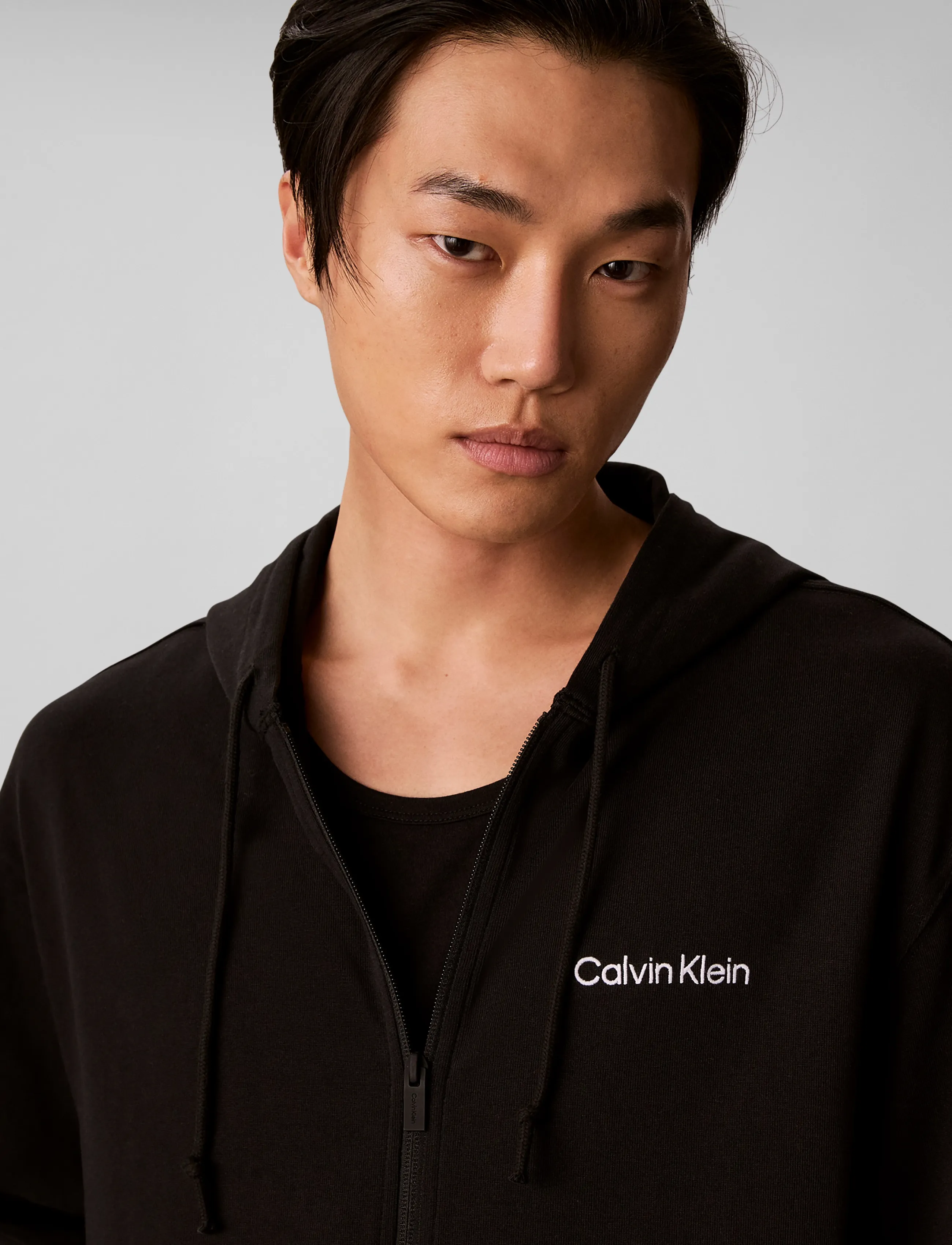 Calvin Klein - ICON ESSNL L/S FULL ZIP HOODIE - black - 4