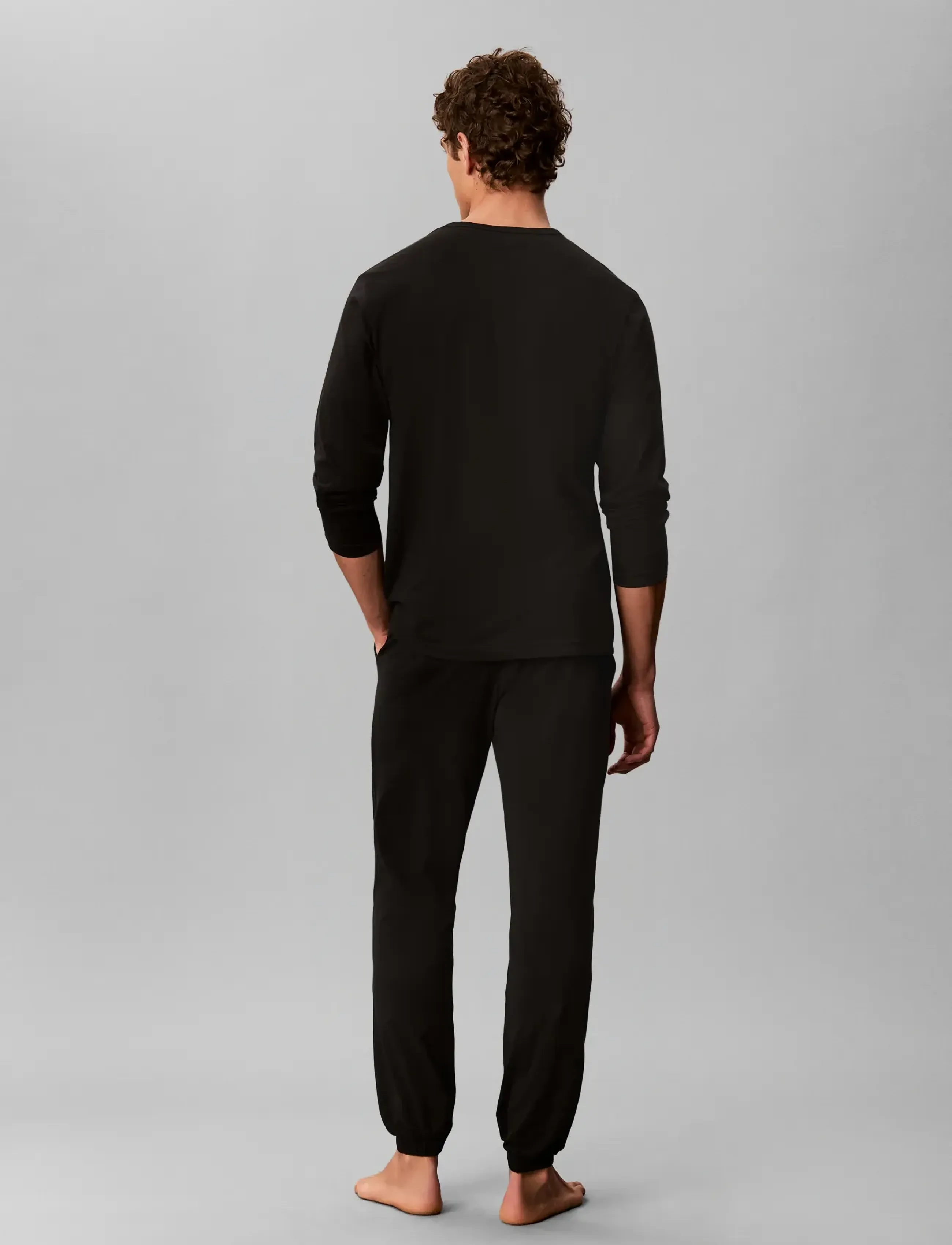 Calvin Klein Holiday Ls Tee Jogger Set pyjamas herr – bild 3