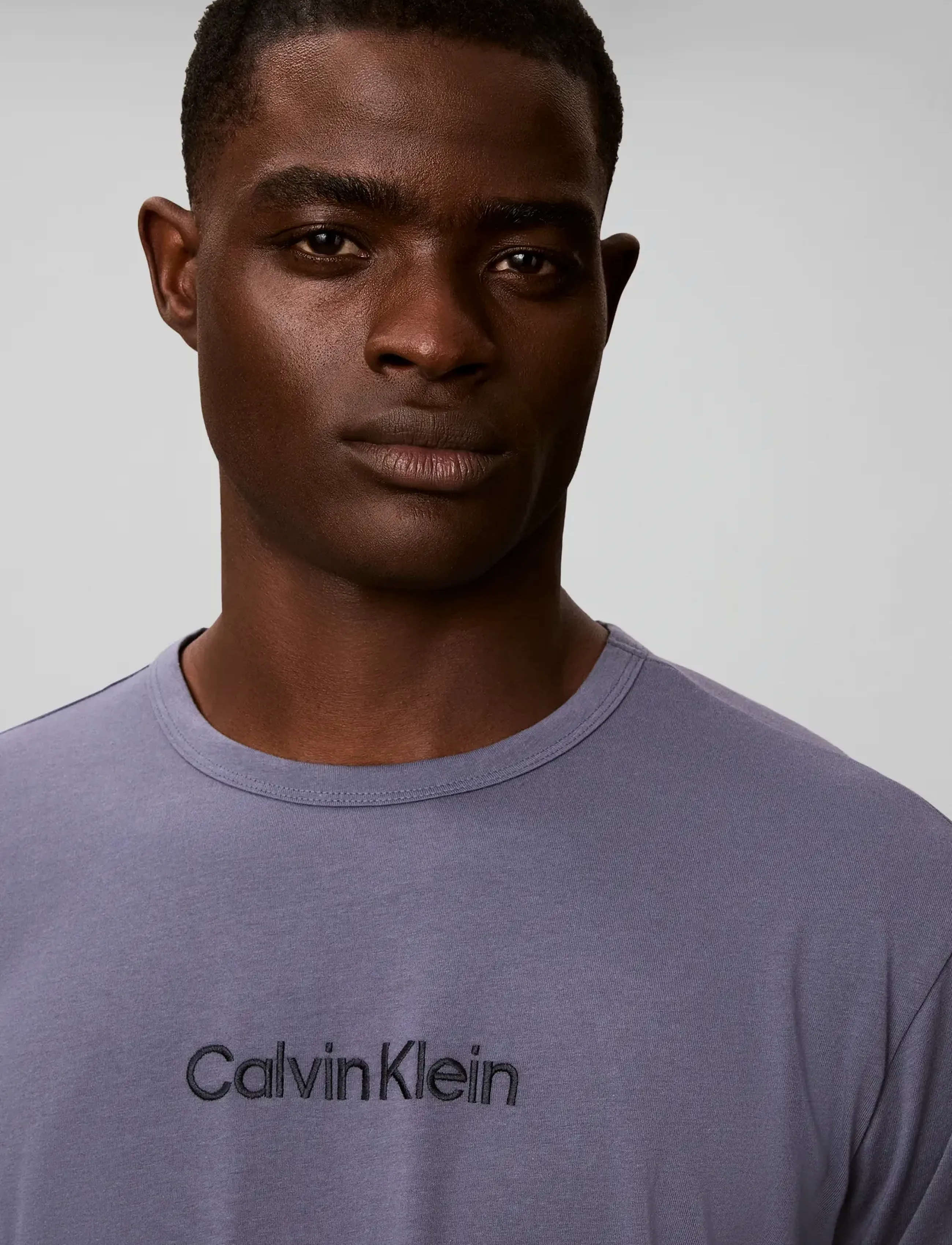 Calvin Klein - HOLIDAY LS TEE JOGGER SET - grisaille top w diamond logo grisai - 2