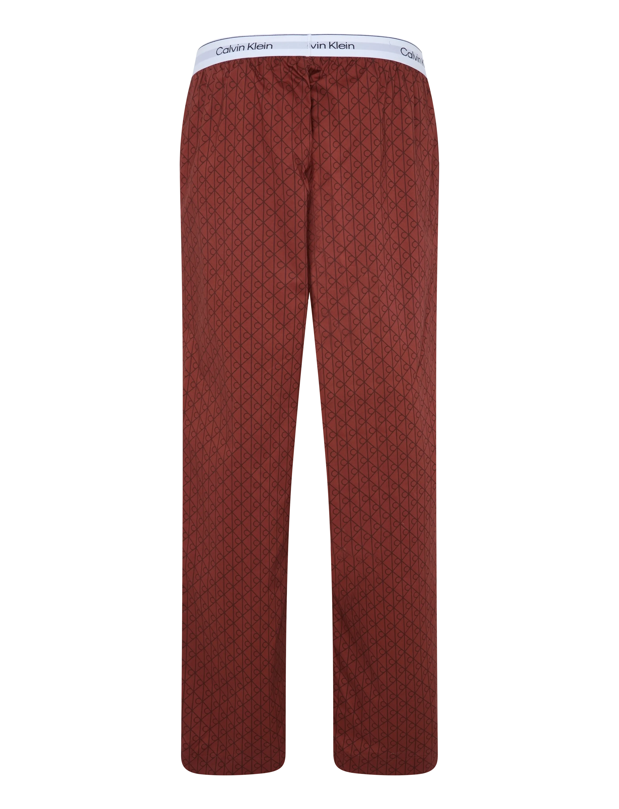 Calvin Klein - HOLIDAY LS TEE PANT SET - pyjamasset - brown velvet top  w  dual emblem sp - 4