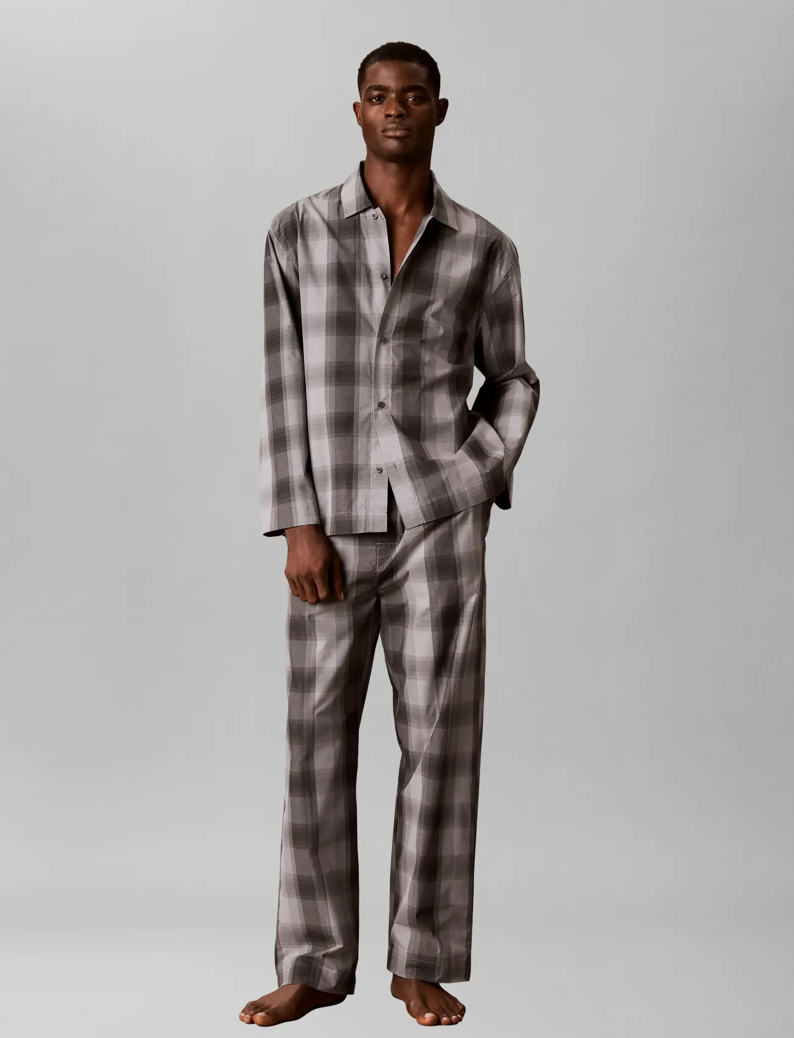 Holiday Poplin L/S Button Down