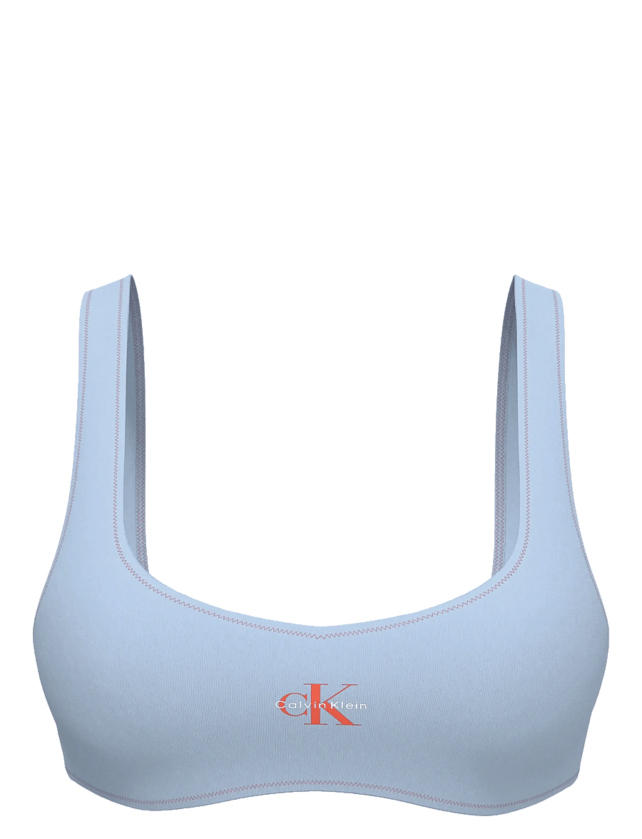 Calvin Klein - BRALETTE - trekantsbikinier - breezy blue - 1
