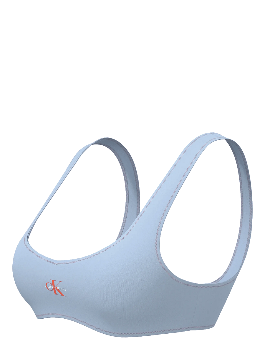 Calvin Klein - BRALETTE - trekantsbikinier - breezy blue - 3