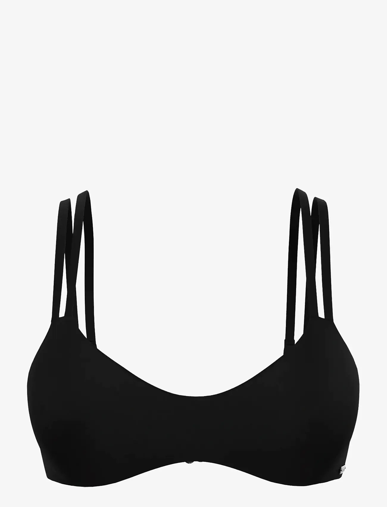 Calvin Klein - BRALETTE - trekantsbikinier - black - 1