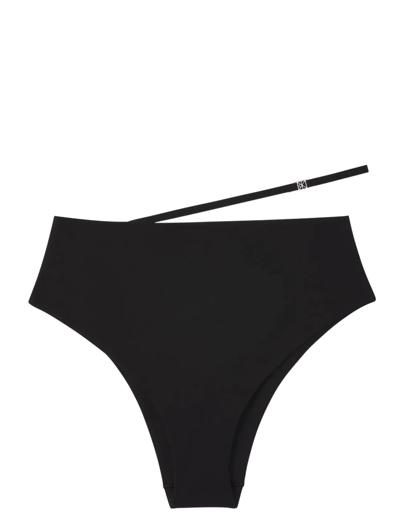 Calvin Klein HW BELT BOTTOM - Badetøj - BLACK / black