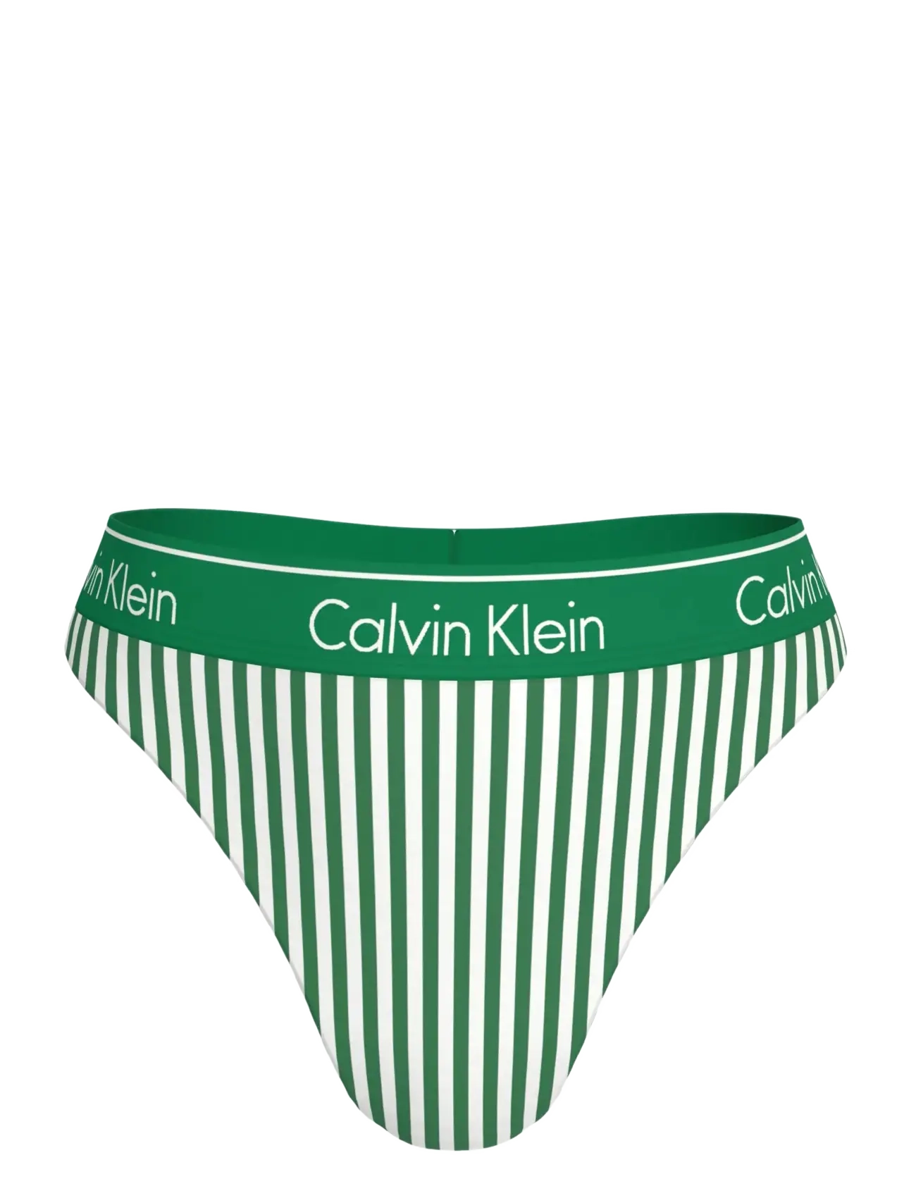 Calvin Klein BRAZILIAN - Lingerie - 20186 PENNY STRIPE W MARDI GRAS GRE / green