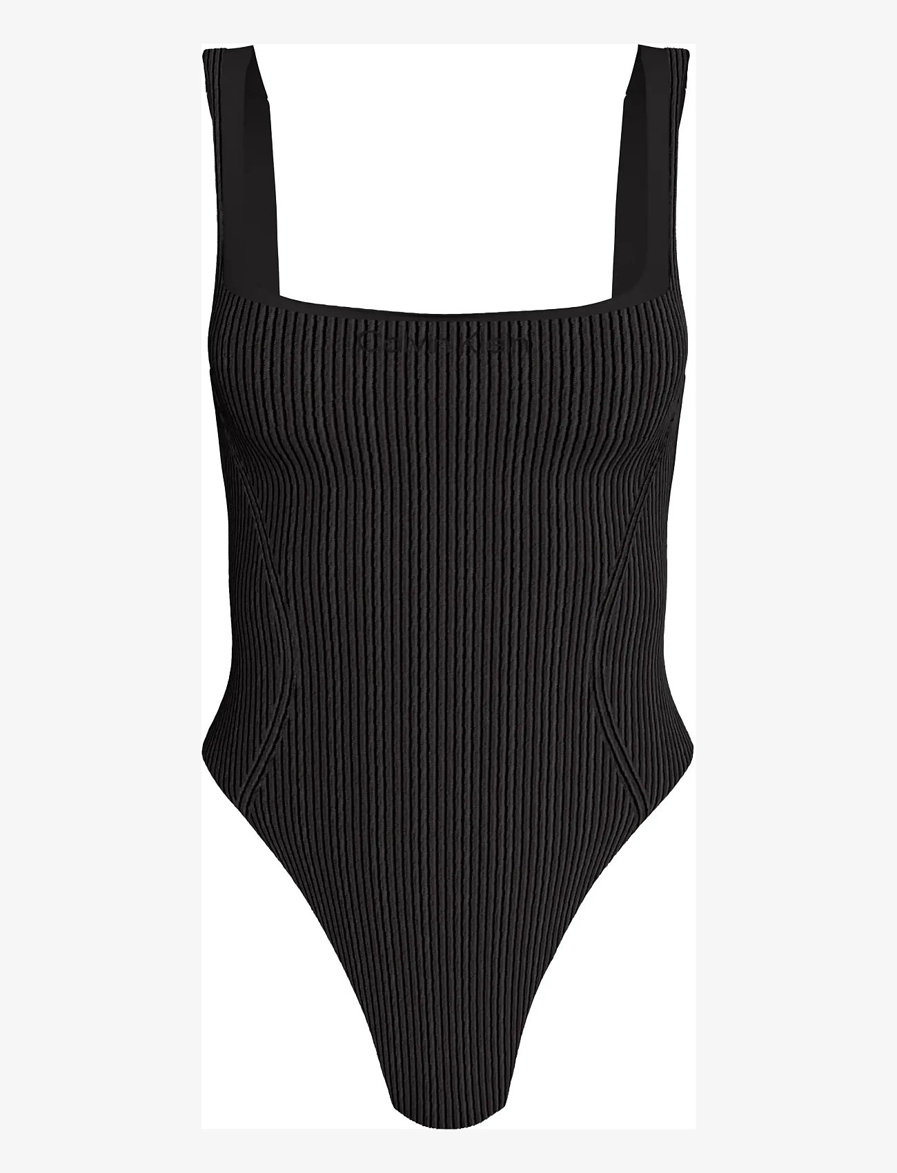 Calvin Klein - ONE PIECE - badeanzüge - black - 0
