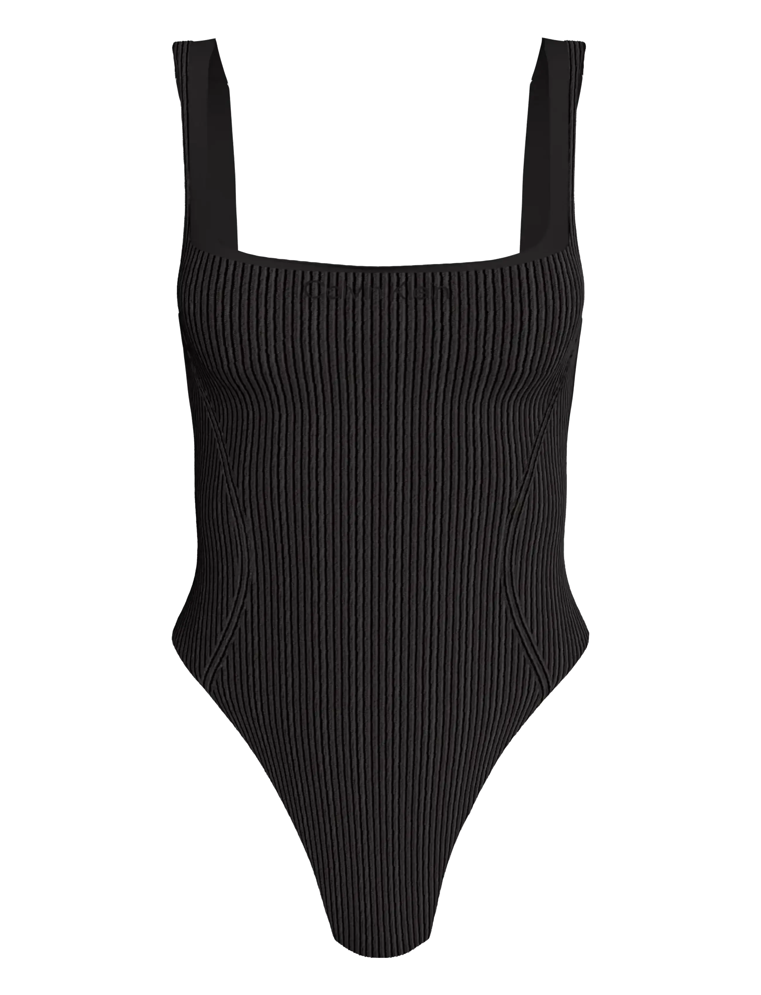 Calvin Klein ONE PIECE - Badeanzüge - BLACK / black