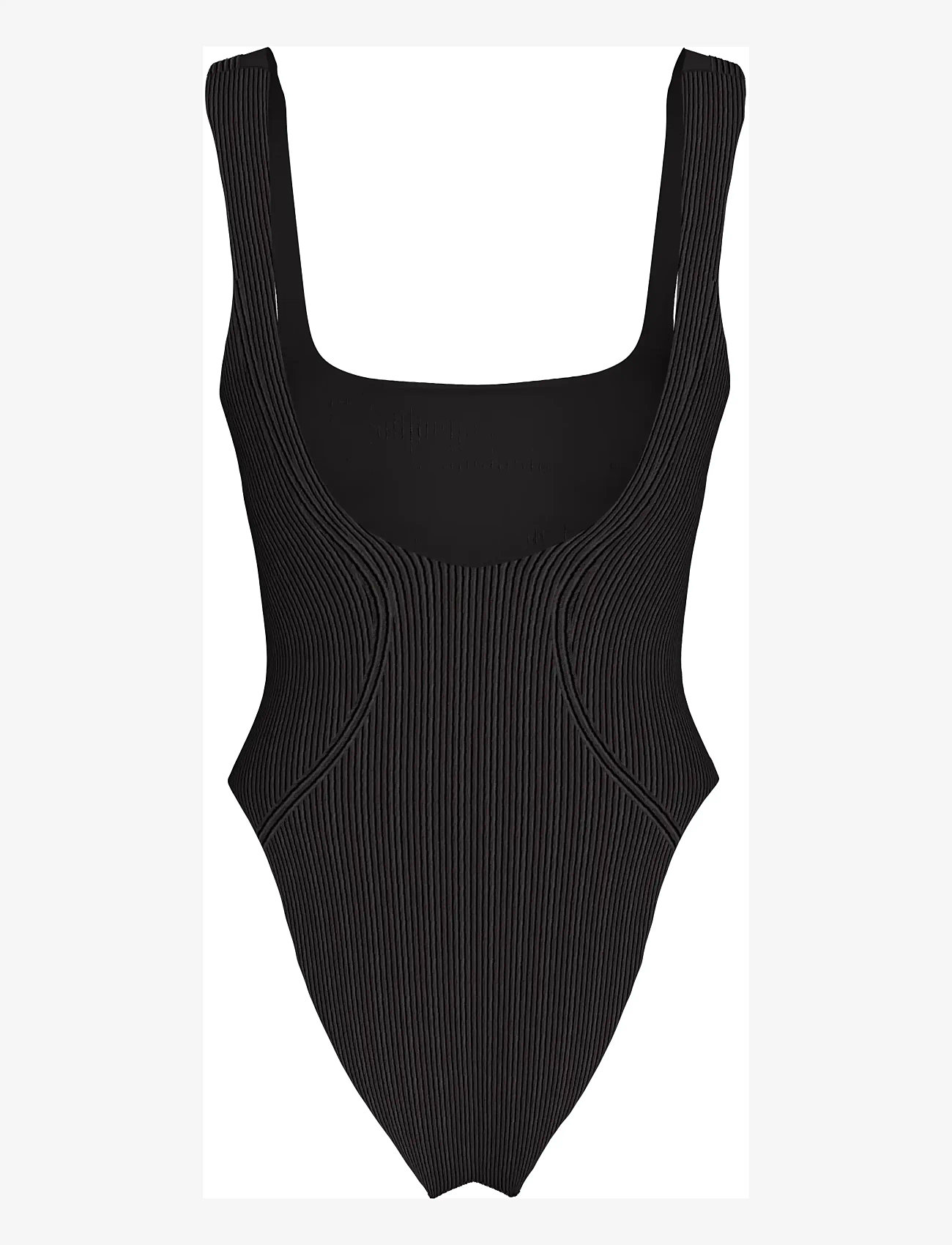 Calvin Klein - ONE PIECE - badeanzüge - black - 1