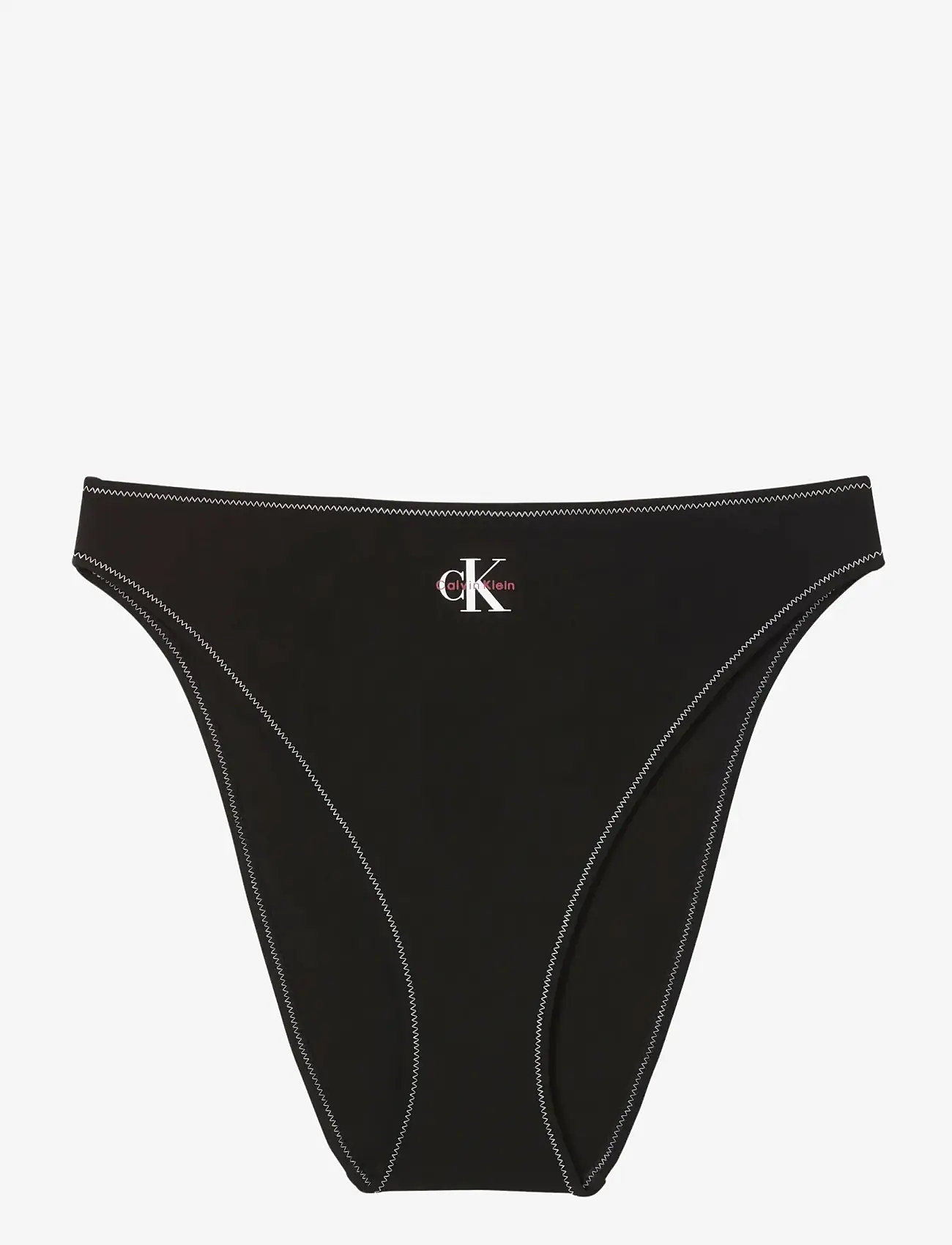Calvin Klein - HIGH LEG BIKINI - bikinibriefs - black - 1