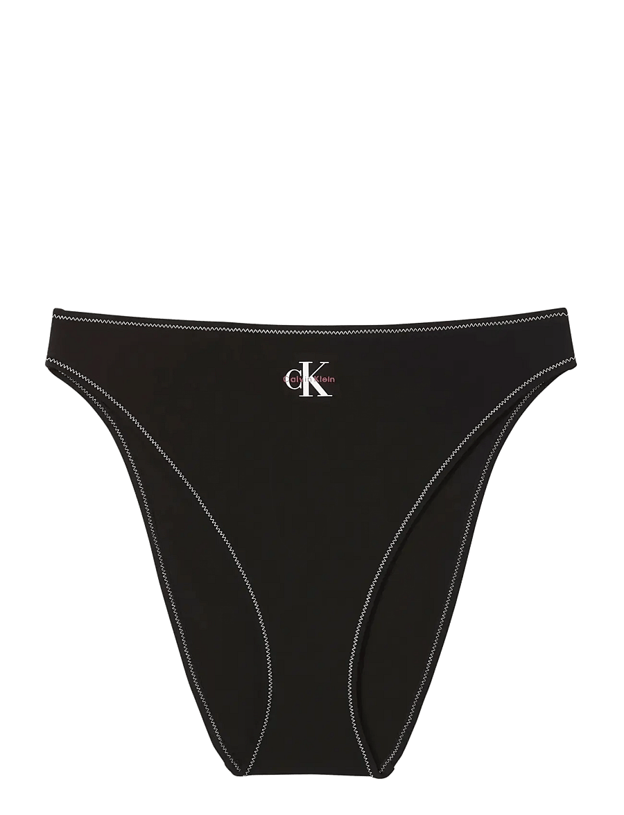Calvin Klein - HIGH LEG BIKINI - brazilian bikiinid - black - 1