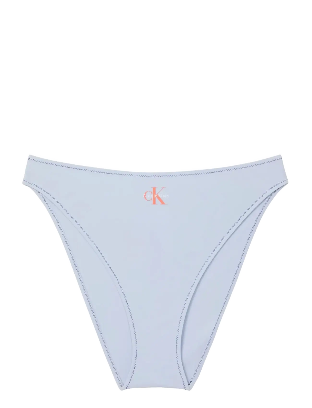 Calvin Klein HIGH LEG BIKINI - Badetøj - BREEZY BLUE / blue