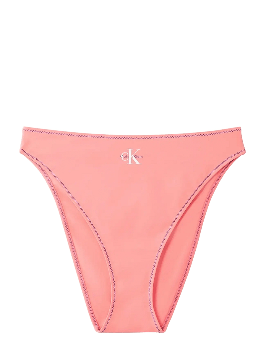 Calvin Klein - HIGH LEG BIKINI - brazilian bikinier - washed scarlet - 1