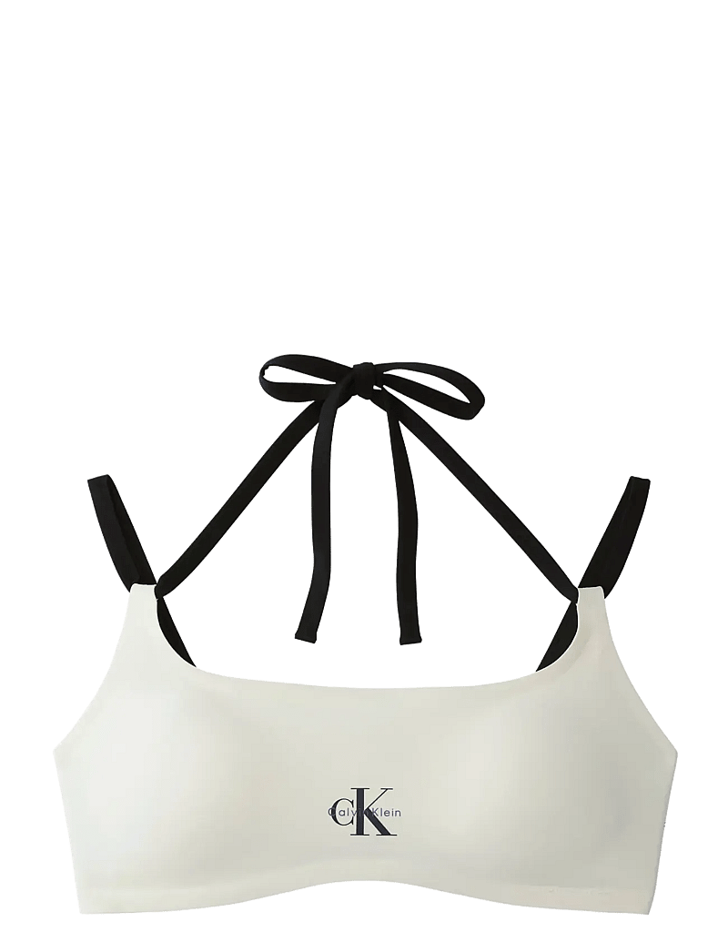 Calvin Klein - BRALETTE - trekantsbikinier - tofu - 0