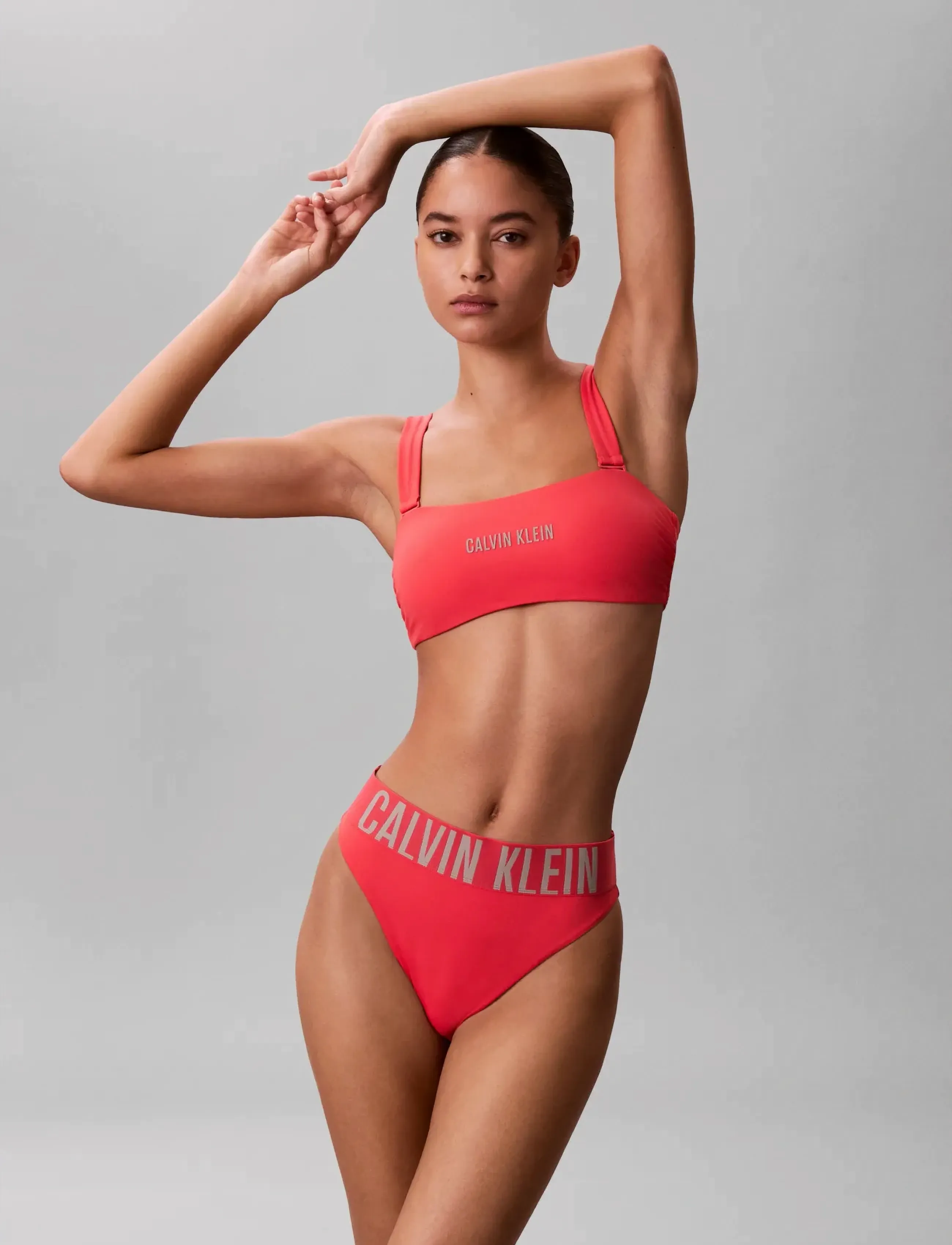 Calvin Klein - BRAZILIAN - brazilian bikinis - punch pink - 3