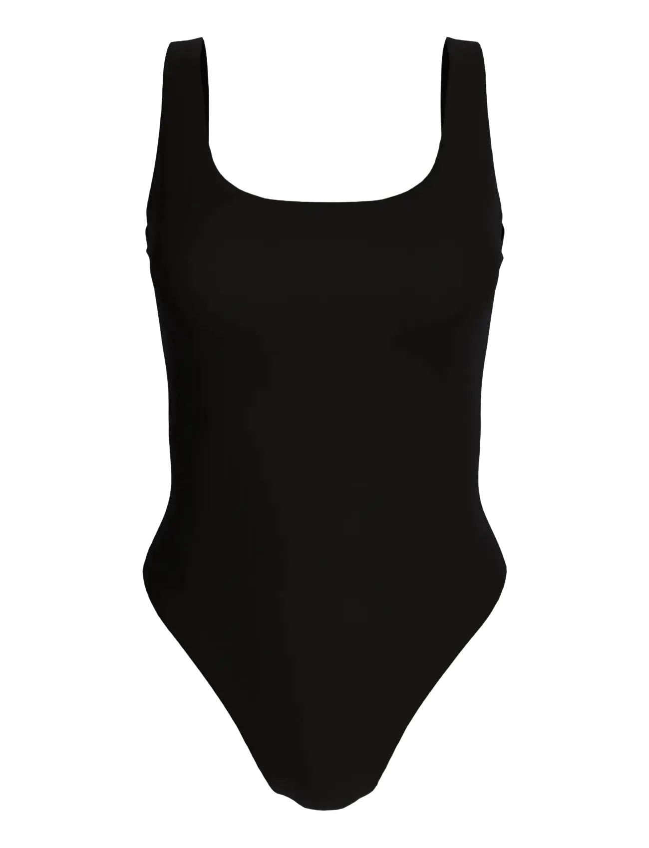 Calvin Klein SCOOP BACK ONE PIECE - Nyheder - BLACK / black