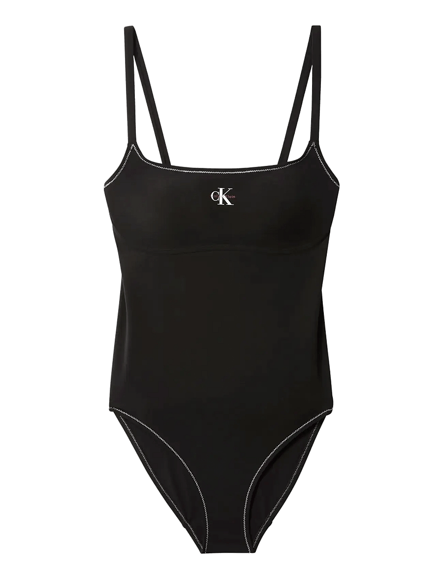 Calvin Klein - ONE PIECE - swimsuits - black - 0