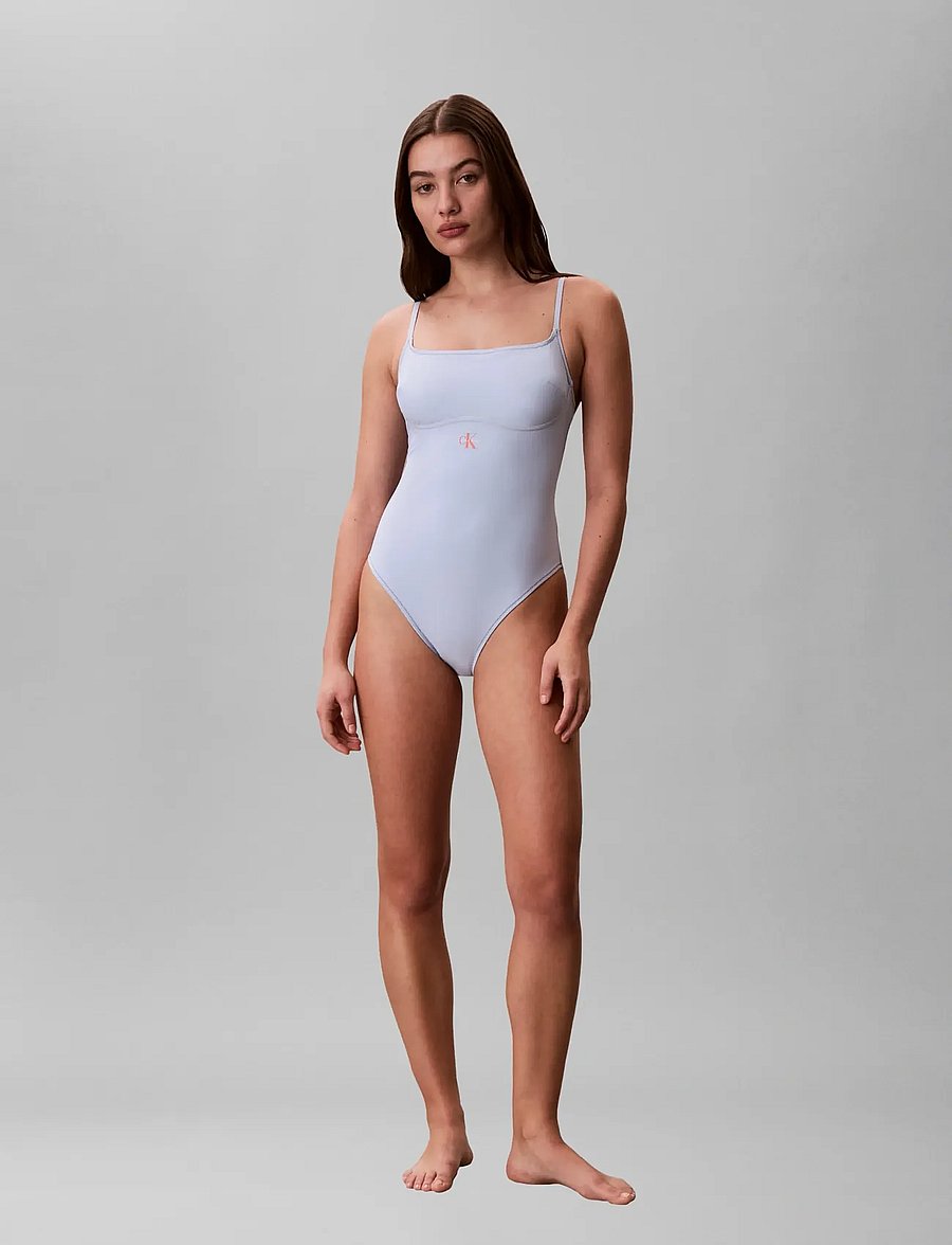 Calvin Klein - ONE PIECE - ujumistrikood - breezy blue - 0