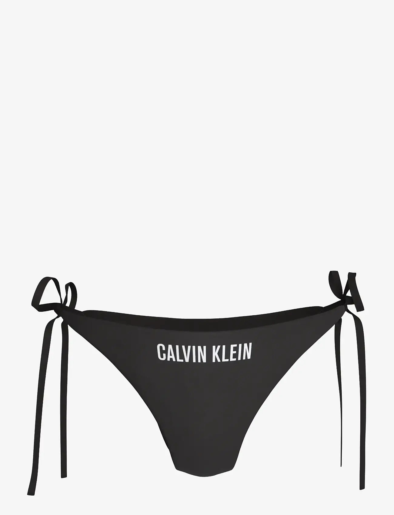 Calvin Klein - SIDE TIE BOTTOM - küljele seotavad bikiinid - black - 1