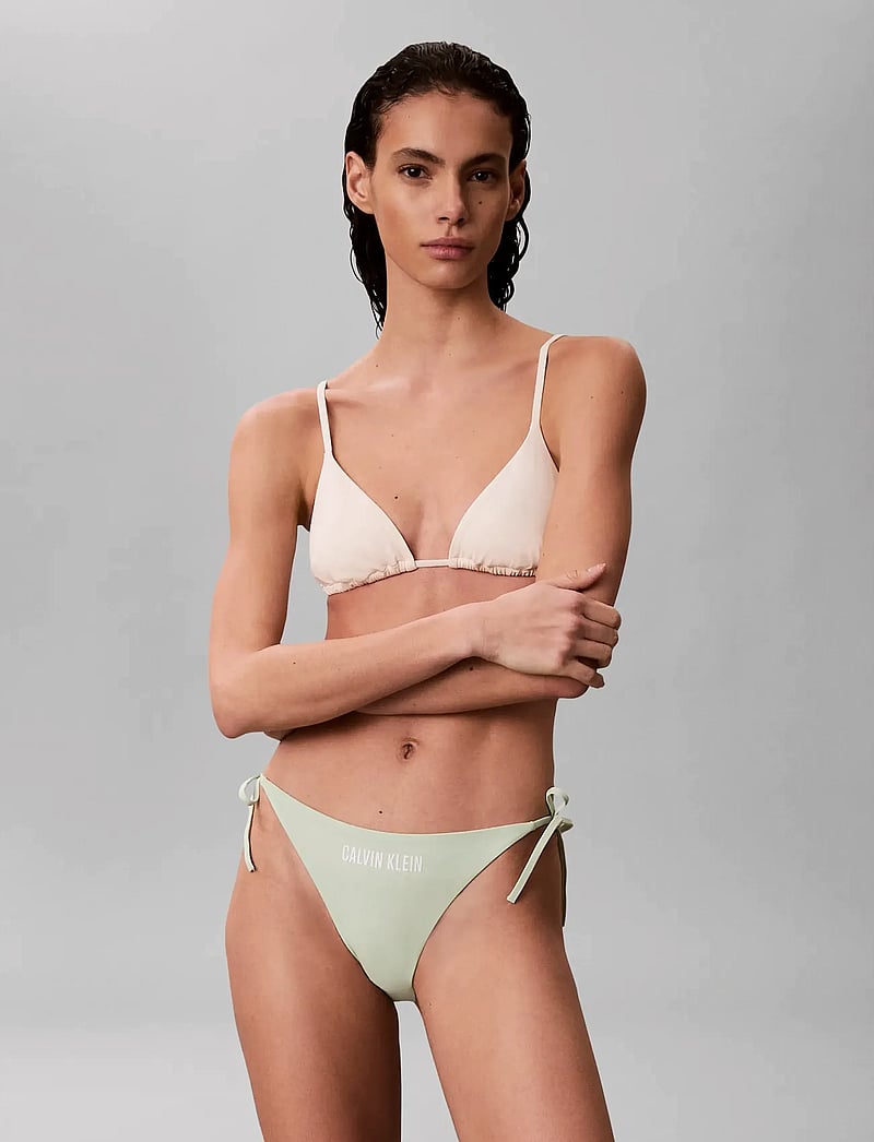 Calvin Klein - SIDE TIE BOTTOM - bikinis mit seitenbändern - spray - 3