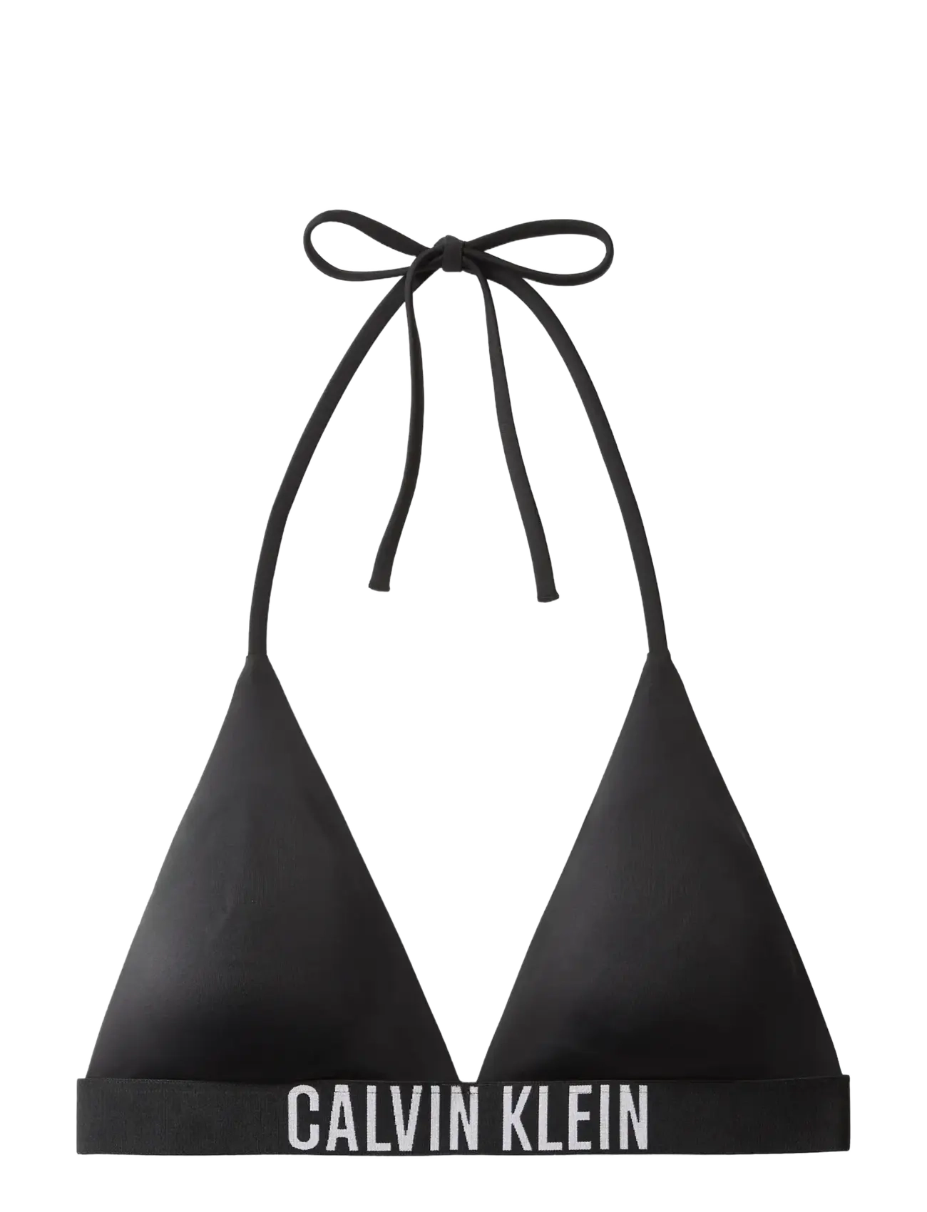 Calvin Klein HALTER TRIANGLE - Nyheder - BLACK / black