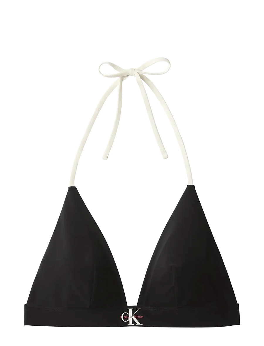 Calvin Klein - TRIANGLE - triangelformad bikinis - black - 1