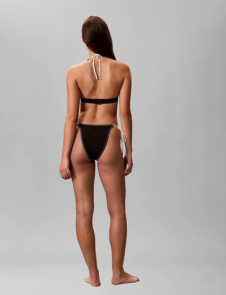 Calvin Klein - TRIANGLE - triangelformad bikinis - black - 2