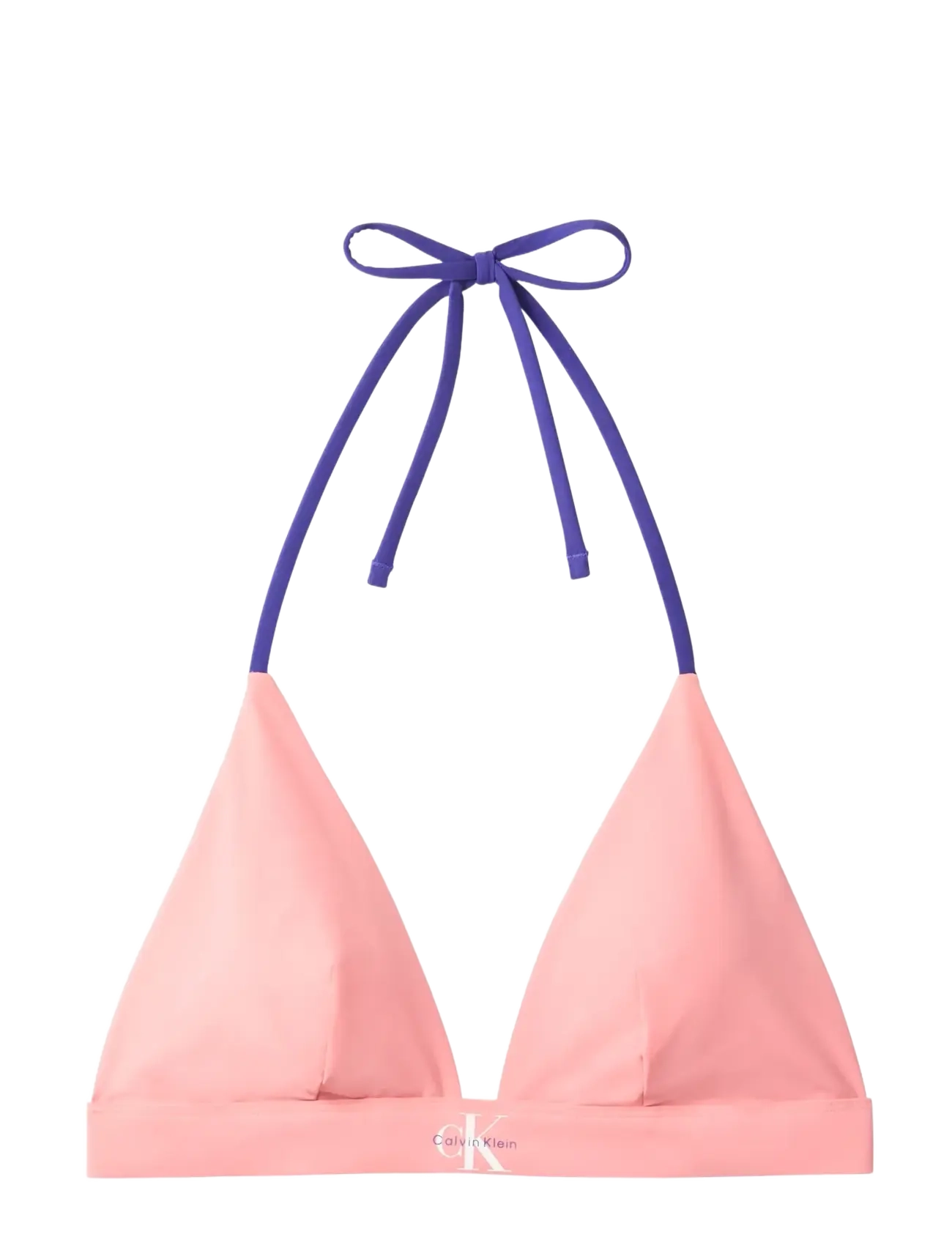 Calvin Klein TRIANGLE - Bikini overdele - WASHED SCARLET / pink/rose