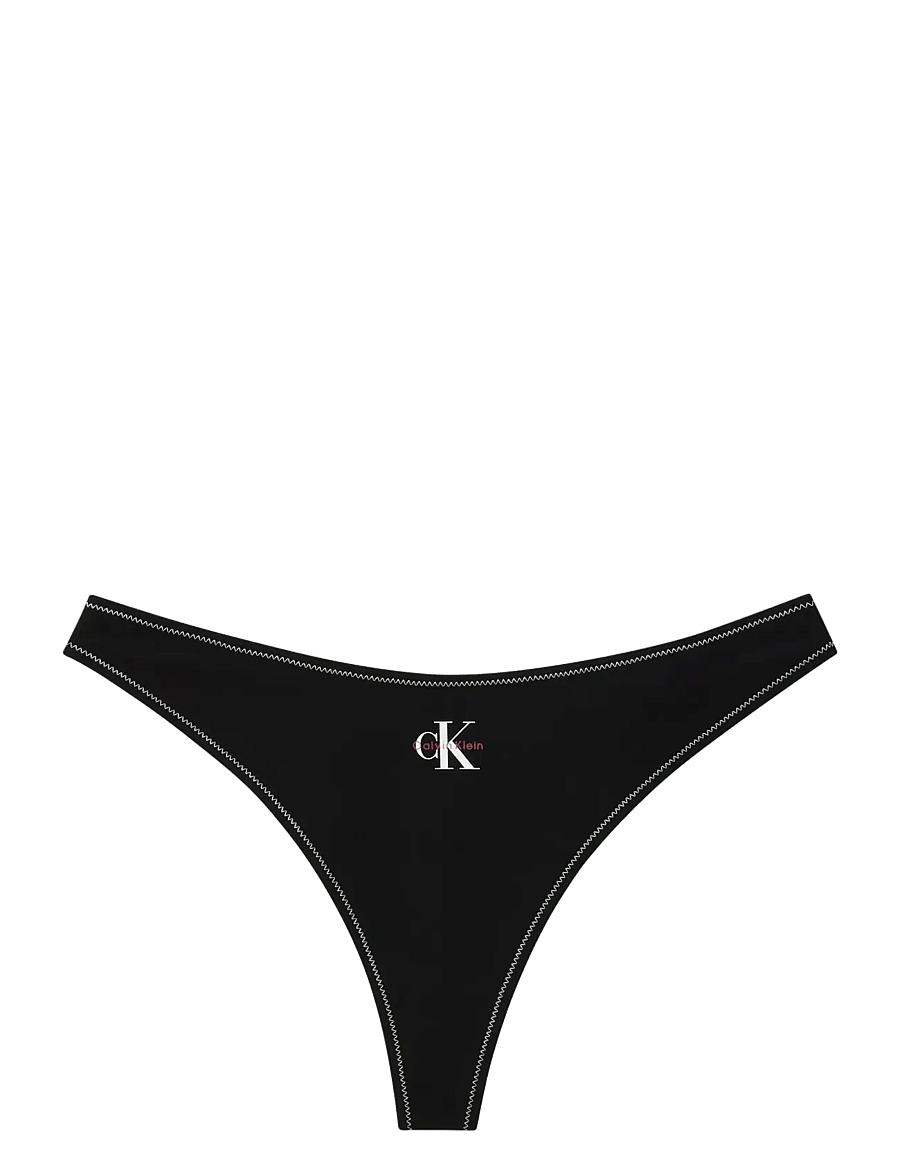 Calvin Klein - THONG - brazilian bikinier - black - 1