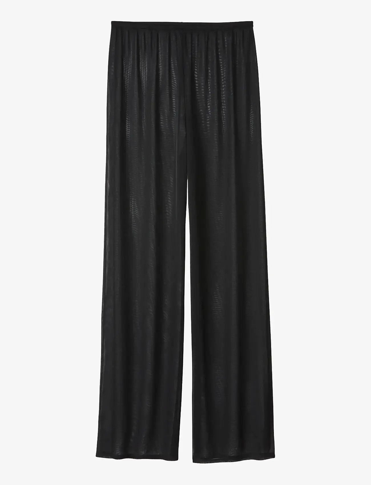 Calvin Klein - WIDE LEG PANT - hosen mit weitem bein - black - 1