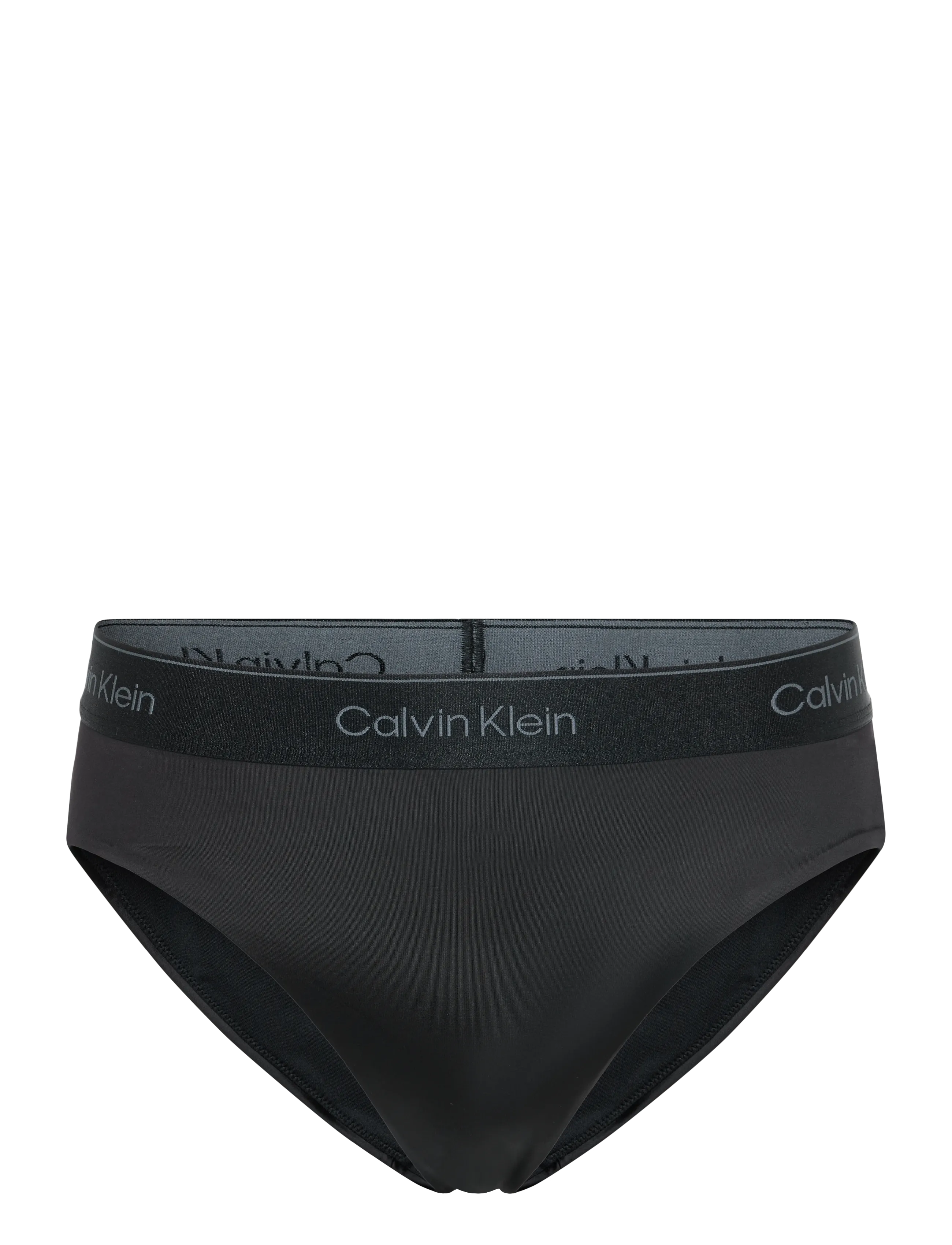 Calvin Klein ICON SHINE SWIM BRAZILIAN - Strandmode - BLACK / black