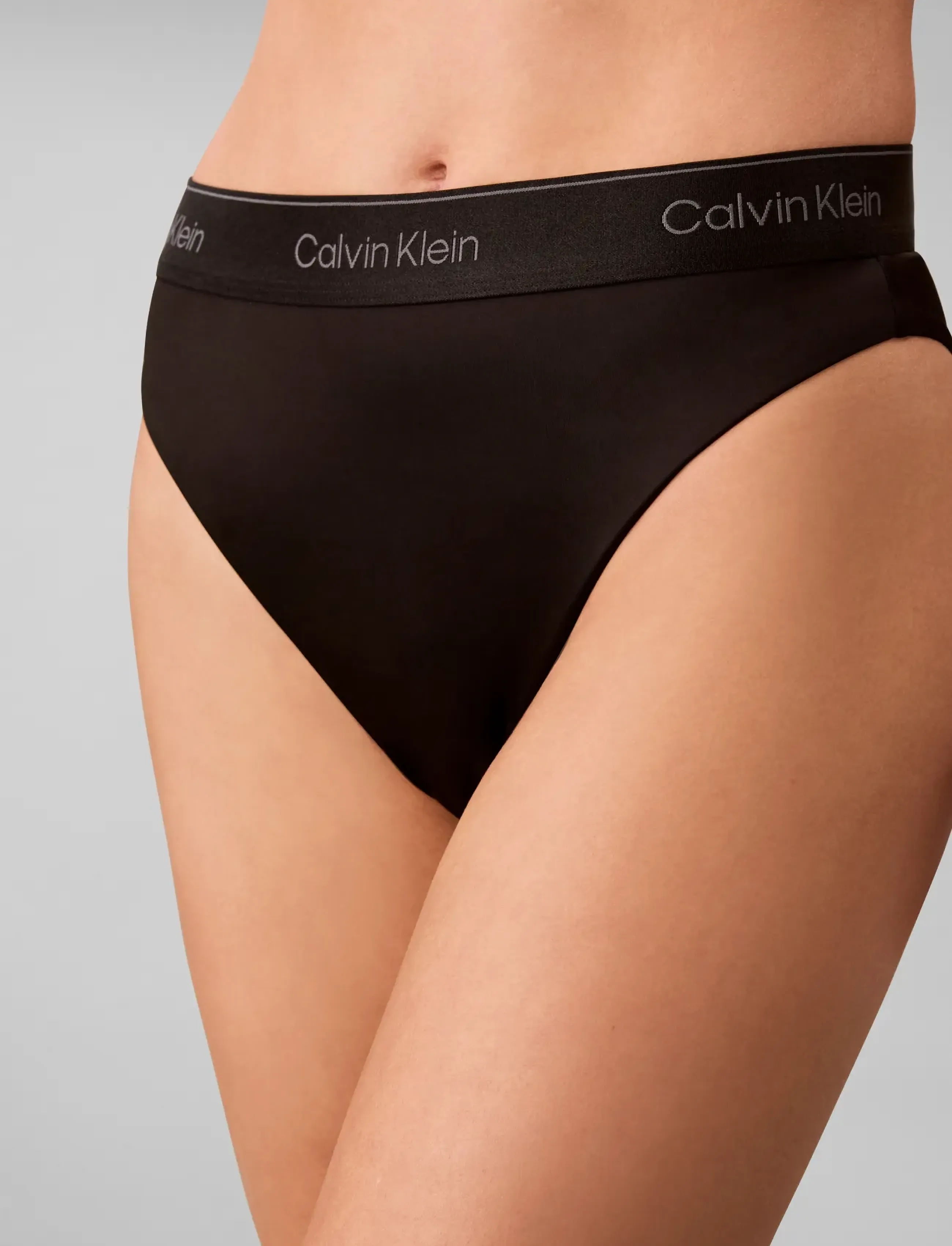 Calvin Klein - ICON SHINE SWIM BRAZILIAN - brazilian bikinis - black - 3