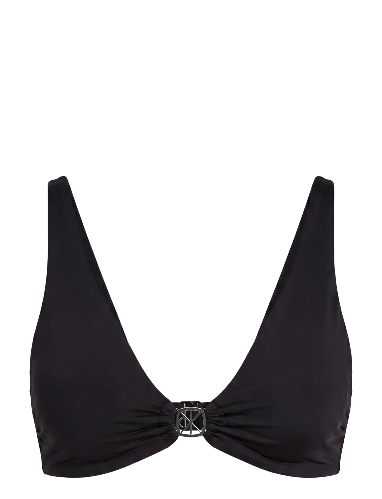 Calvin Klein SENSUAL EMBLEM SWIM BRALETTE - Badkläder - BLACK / black