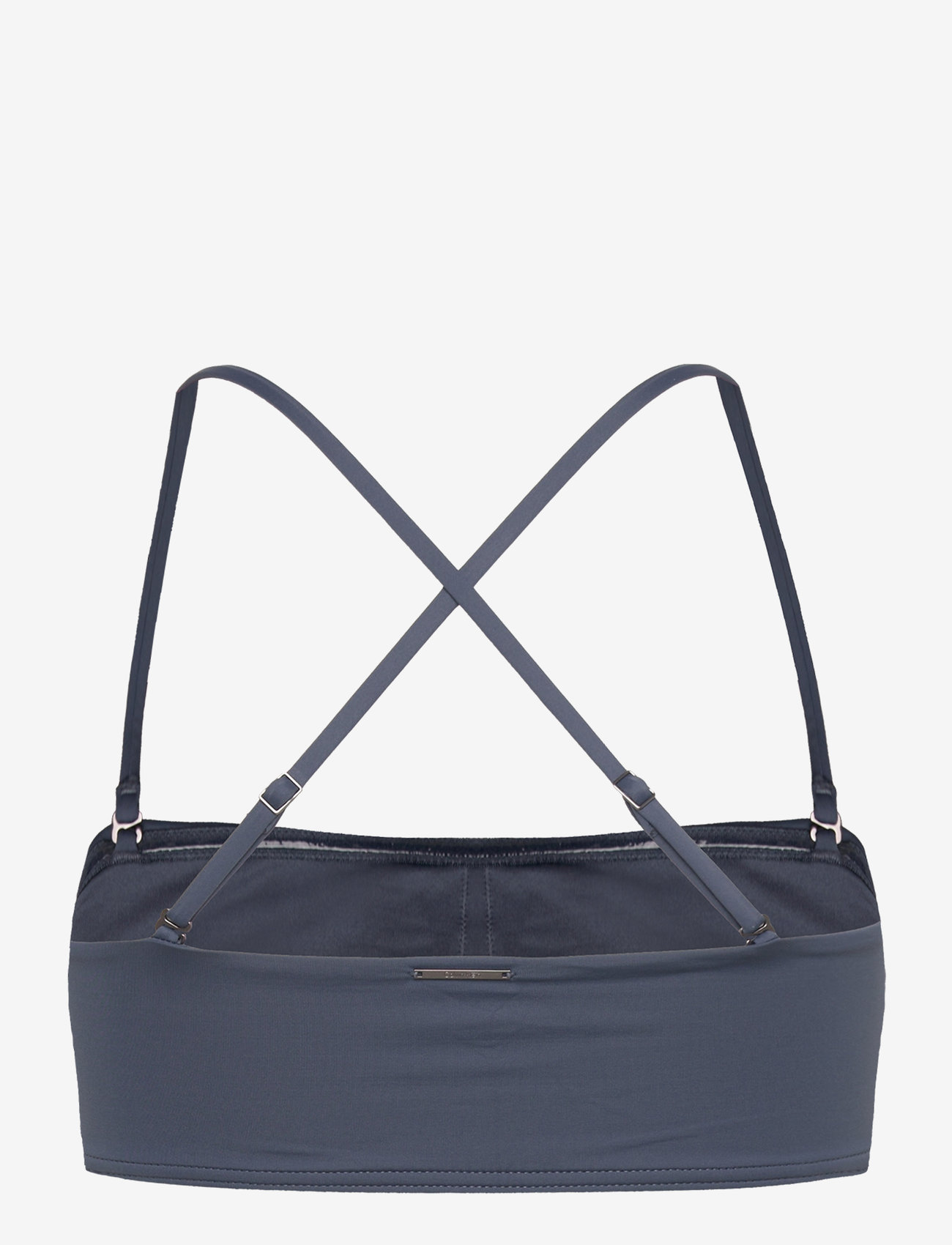 Calvin Klein - BANDEAU W STRAPS - bandeau-bikinis - ink - 5