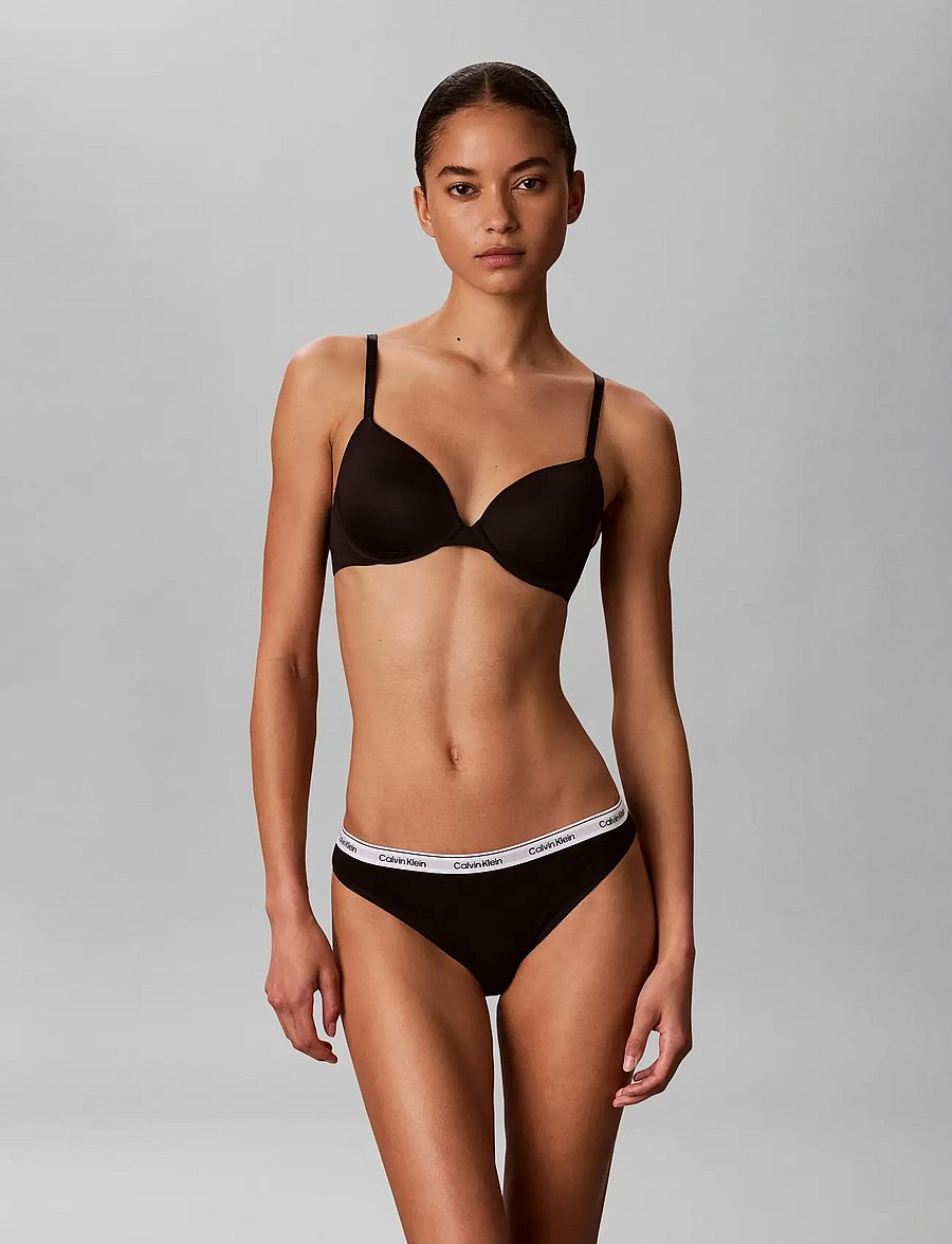 Calvin Klein - BIKINI 3PK - slips - black grey heather marble snake s - 0