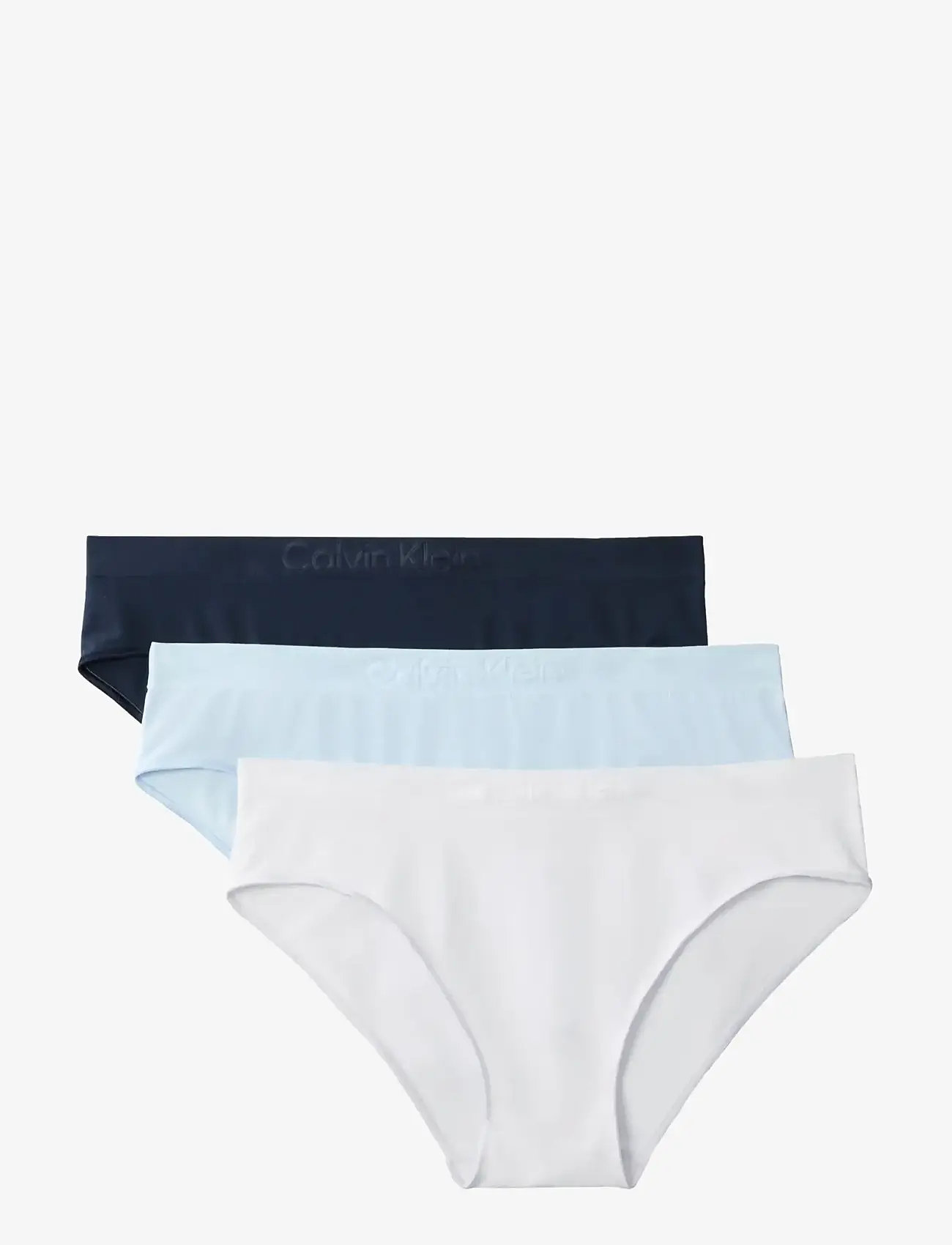 Calvin Klein - BIKINI 3 PK - nærbuxur - shoreline  breezy blue  silver haze - 1