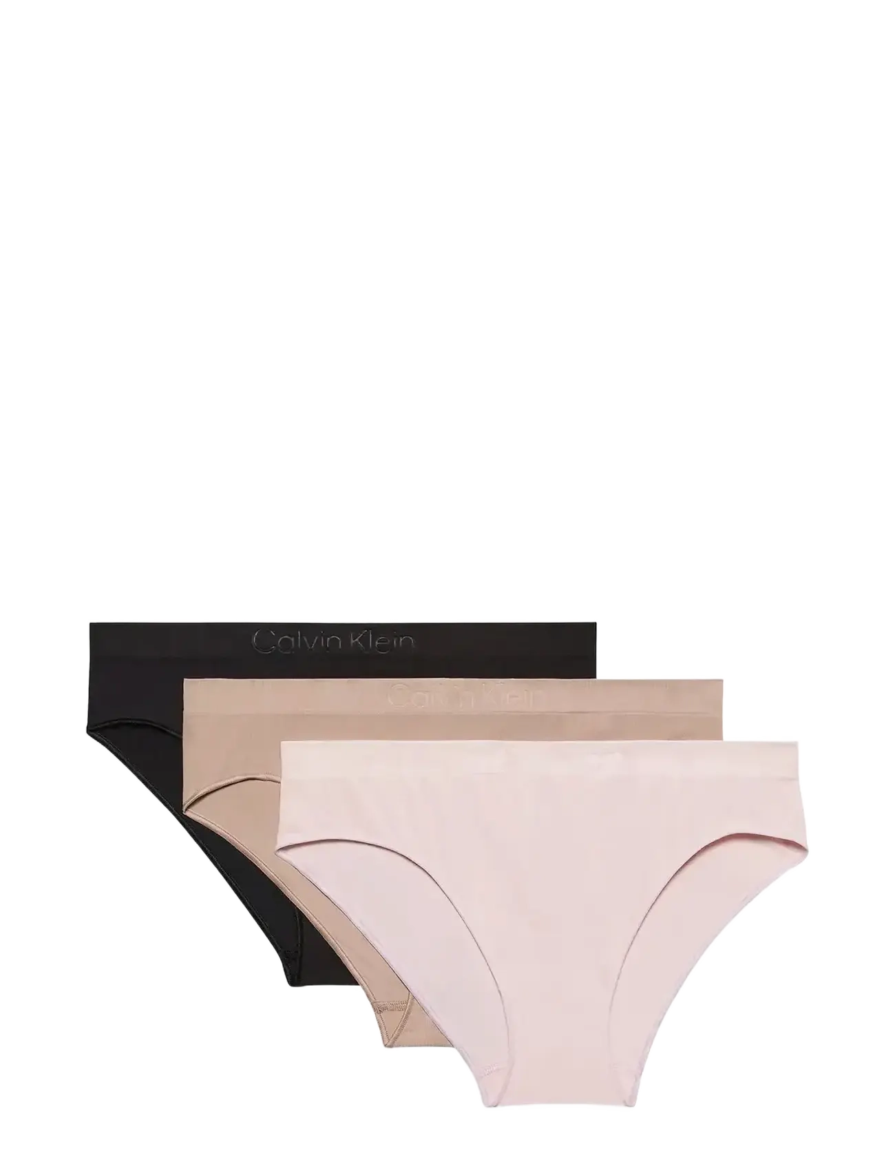 Calvin Klein BIKINI 3 PK - Bielizna - BLACK  CEDAR  EGGSHELL / multi