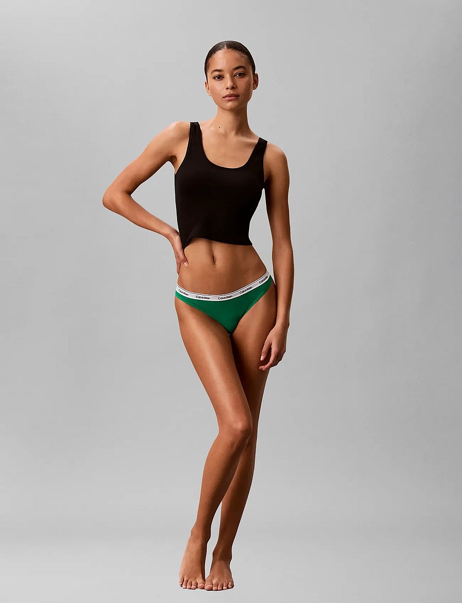 Calvin Klein - THONG 5 PK - stringid - mardi gras green relay gold golden - 2