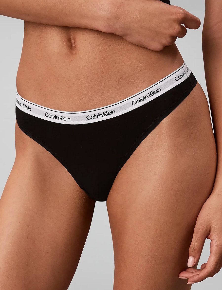 Calvin Klein - THONG 5 PK - stringtrusser - black grey heather hawaii orchid cl - 2