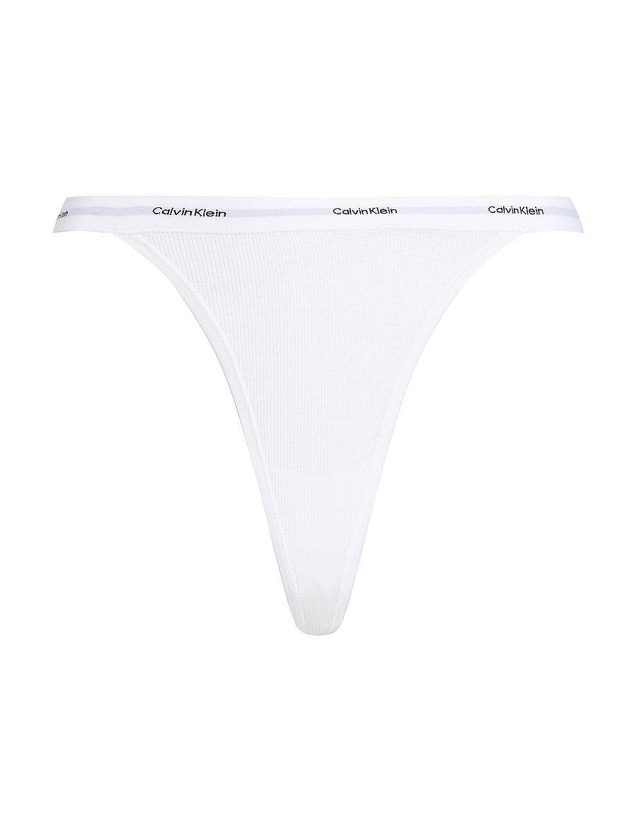 Calvin Klein - STRING THONG - stringtrusser - white - 0